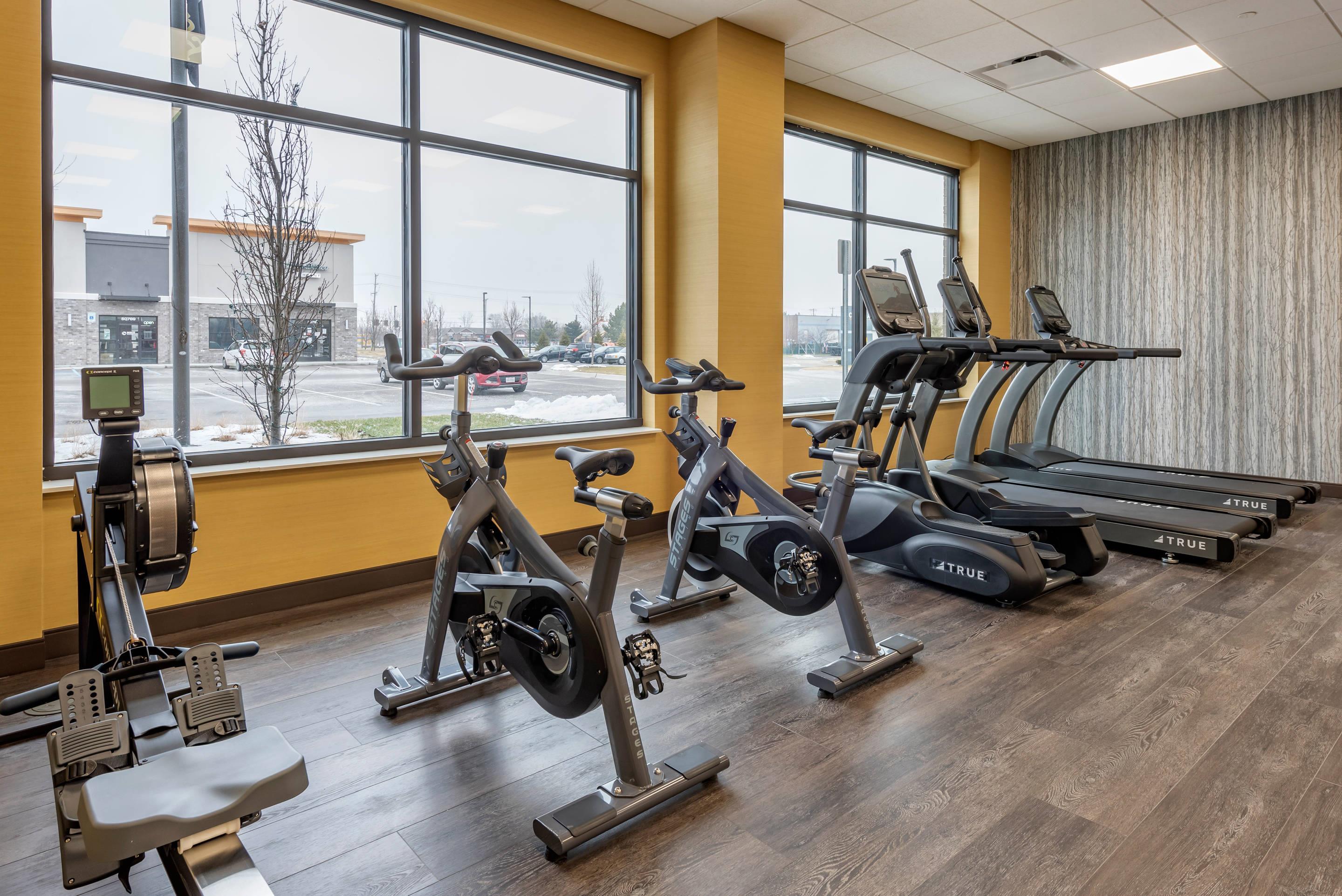 Fitness center | Cambria Hotel Detroit - Shelby Township