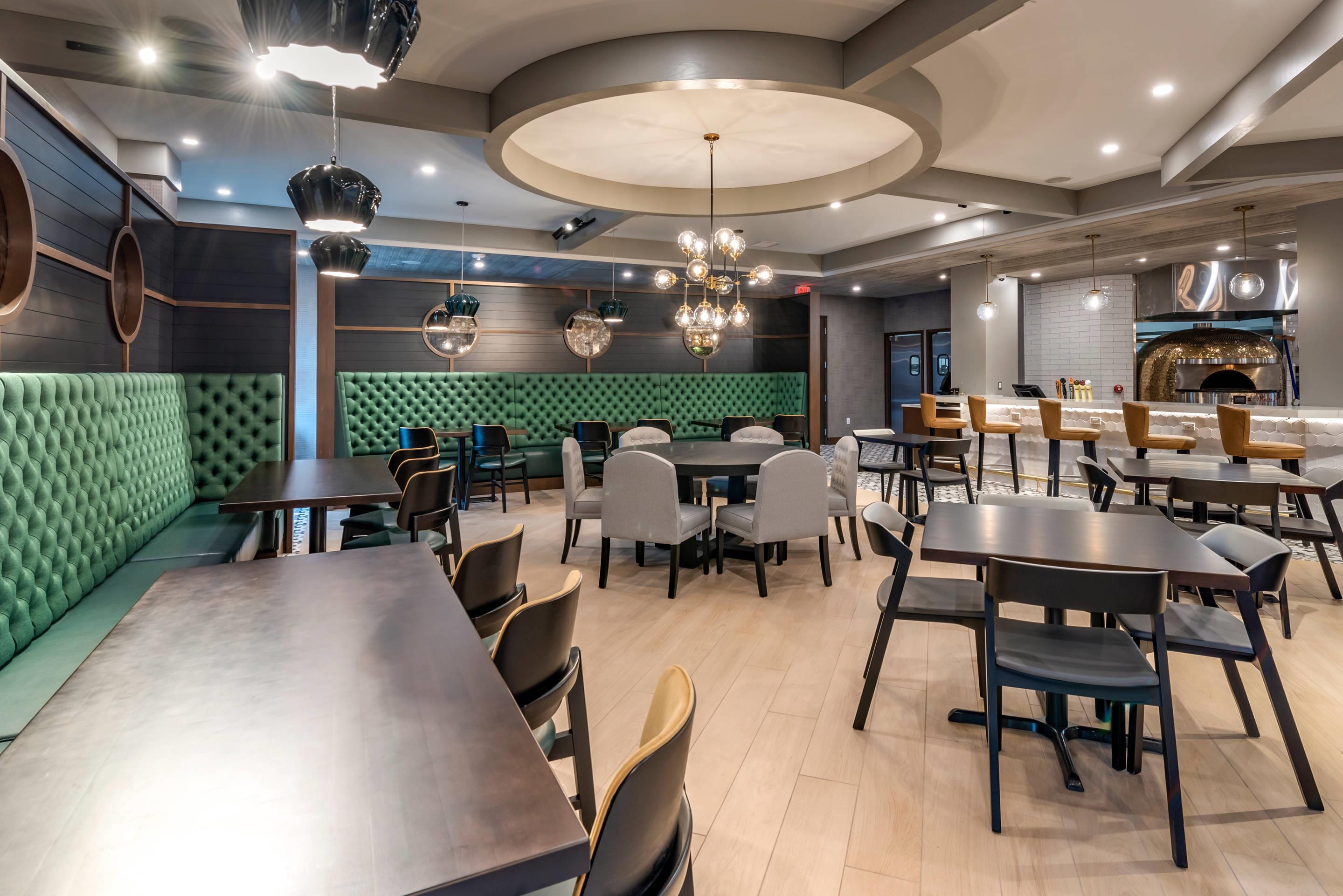 Hotel restaurant and bar | Cambria Hotel Detroit - Shelby Township