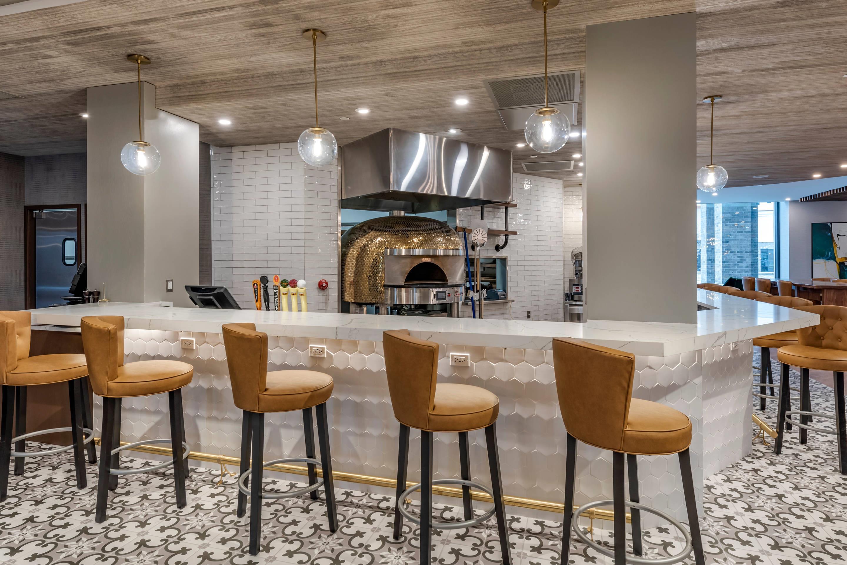 Hotel restaurant and bar | Cambria Hotel Detroit - Shelby Township