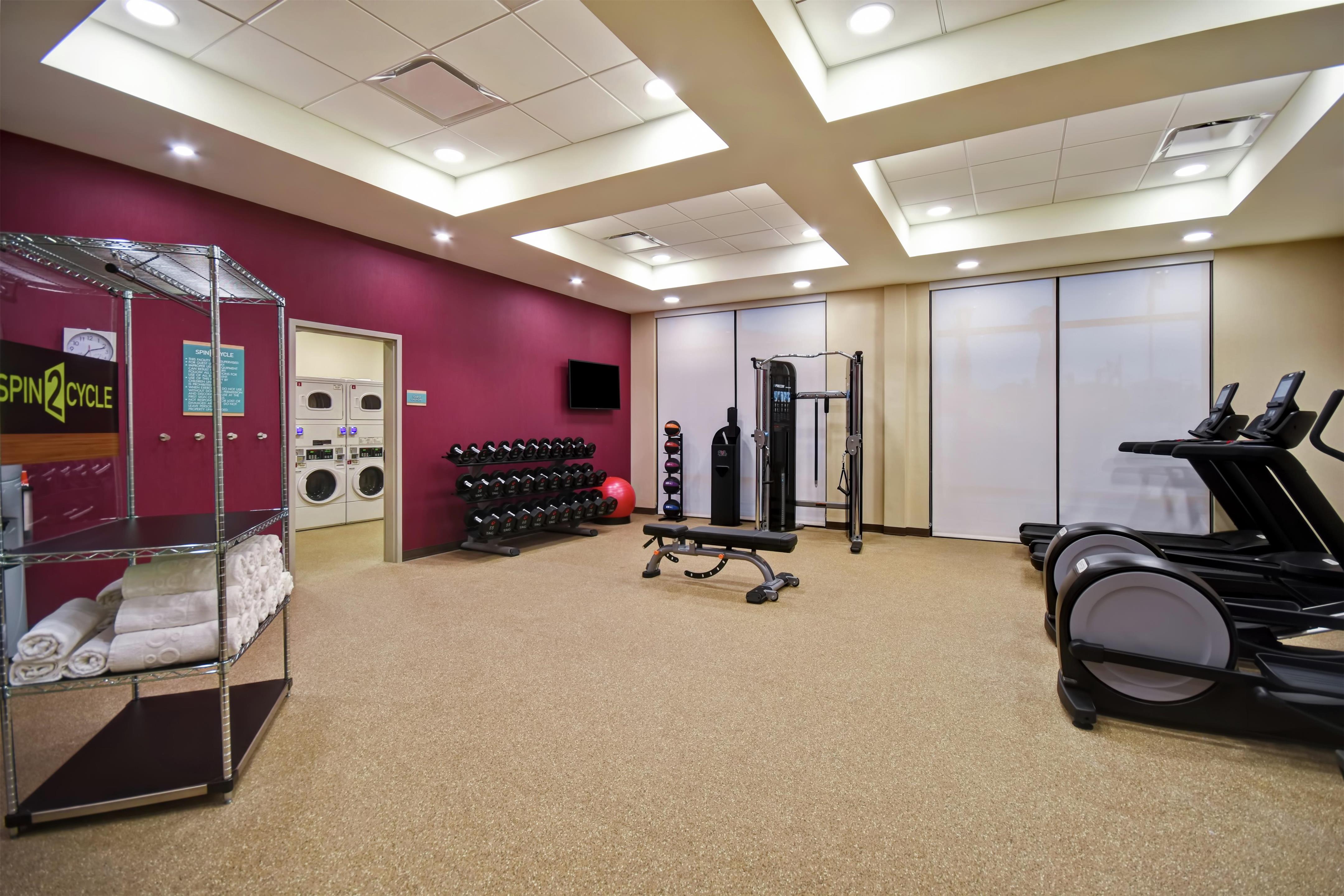 Health club fitness center gym | Home2 Suites by Hilton Jekyll Island