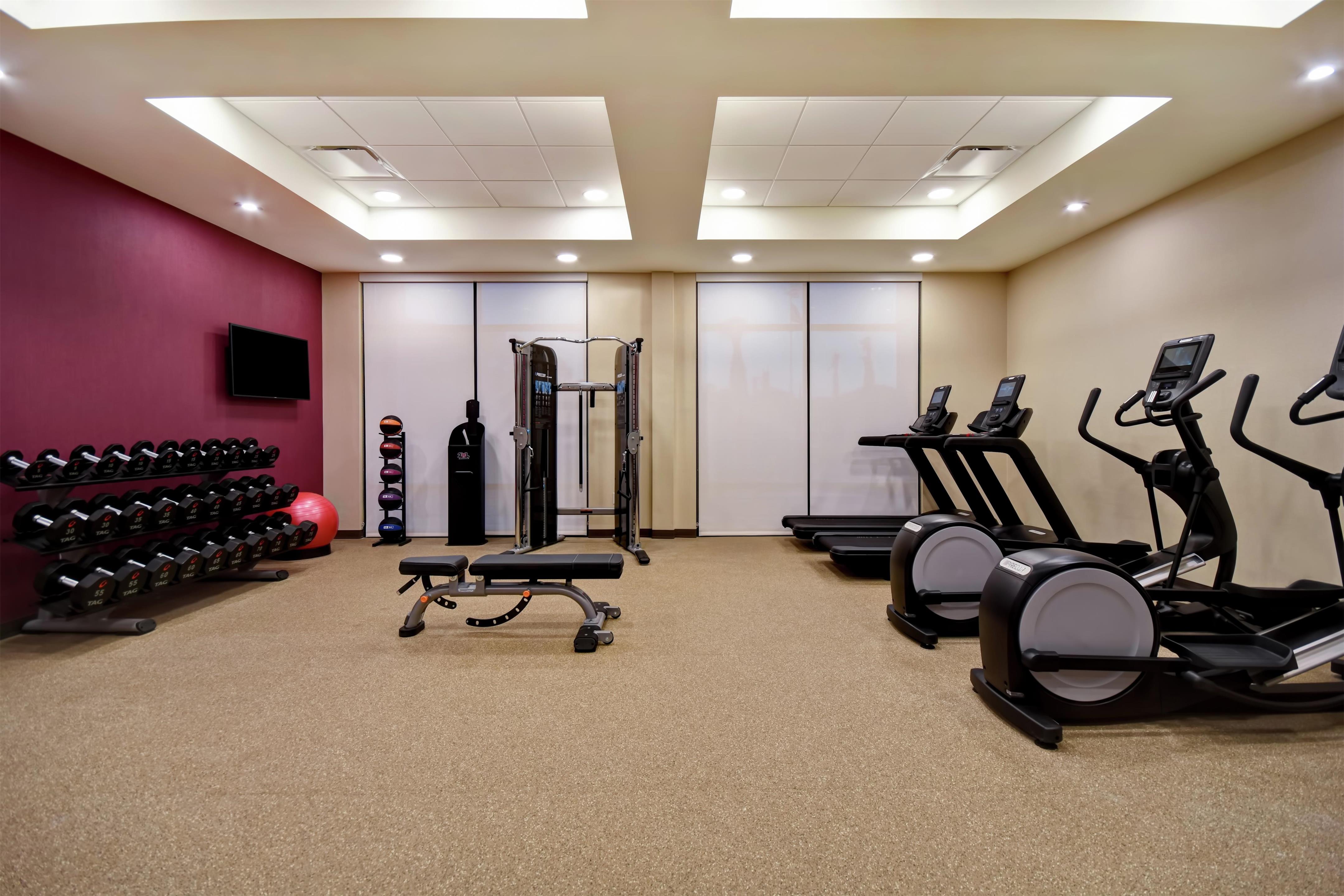 Health club fitness center gym | Home2 Suites by Hilton Jekyll Island