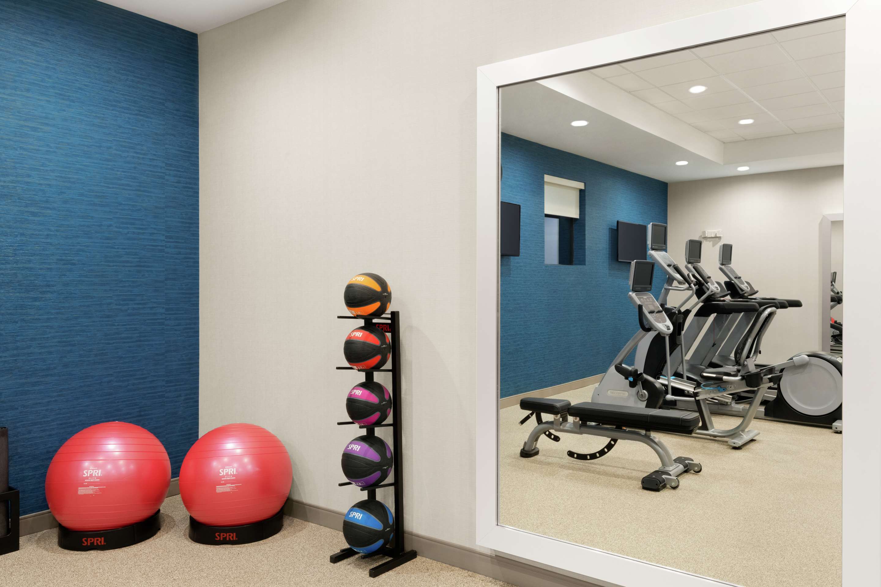 Health club fitness center gym | Home2 Suites by Hilton Houston-Pearland