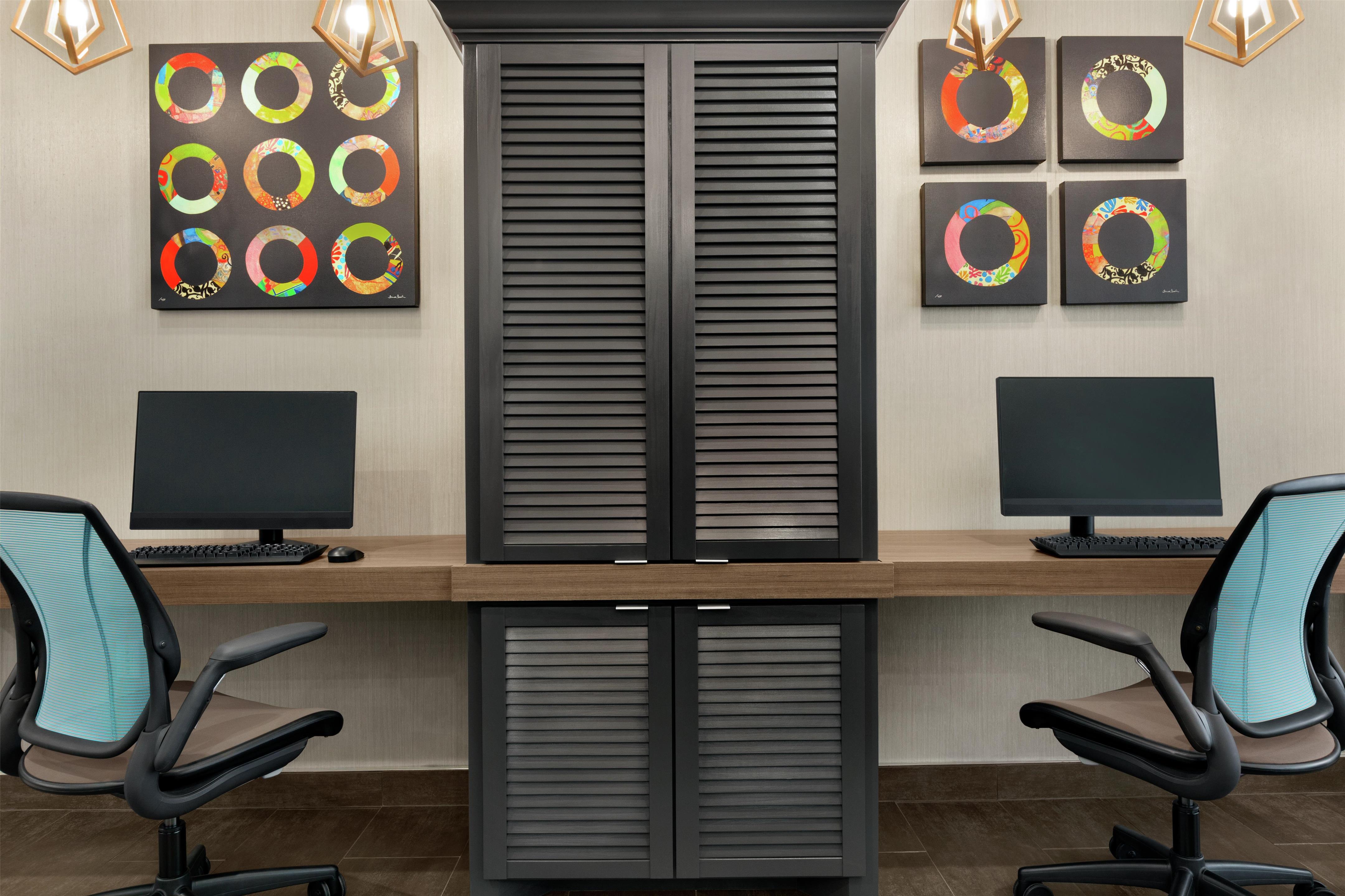 Business Center | Home2 Suites by Hilton Houston-Pearland
