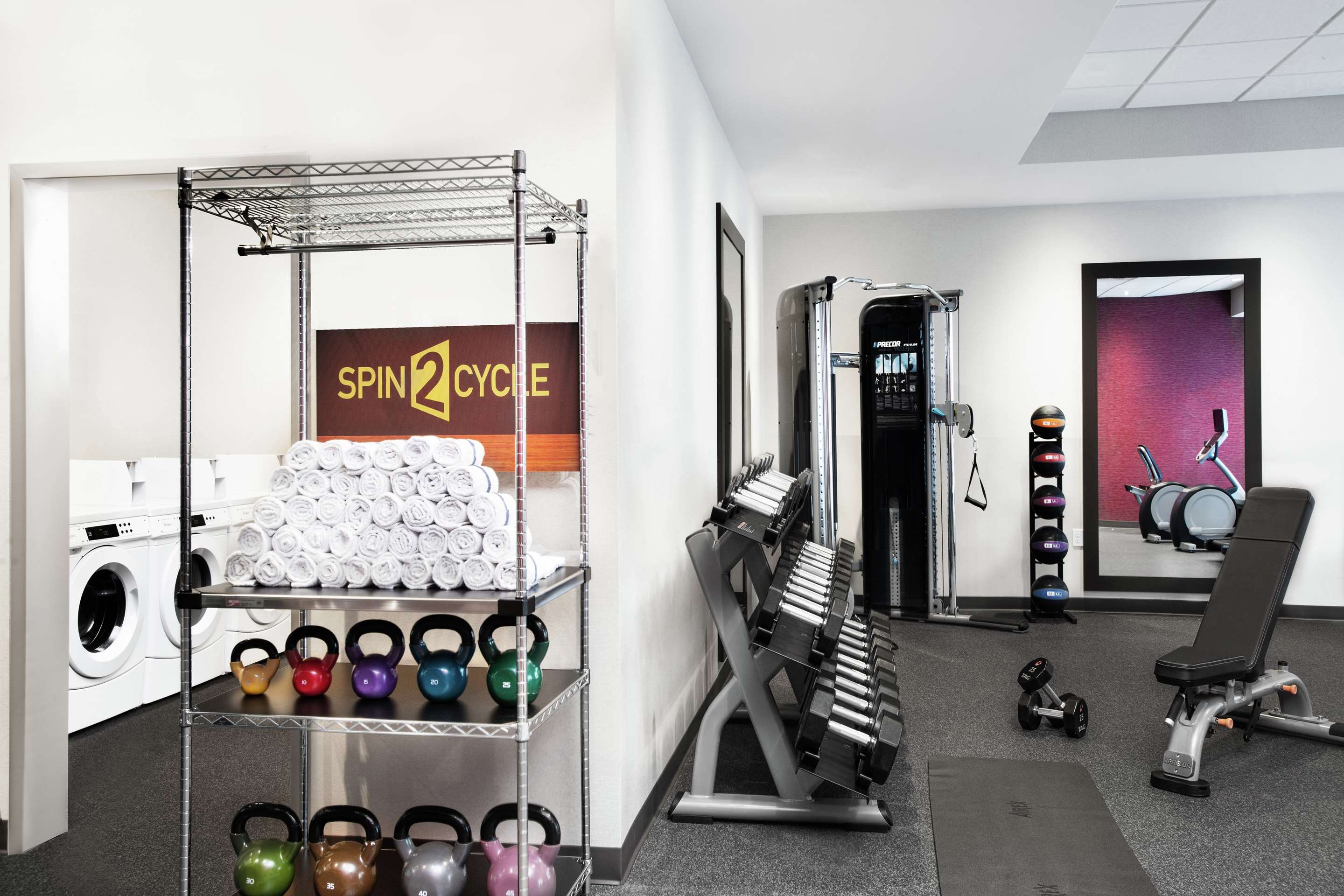 Health club fitness center gym