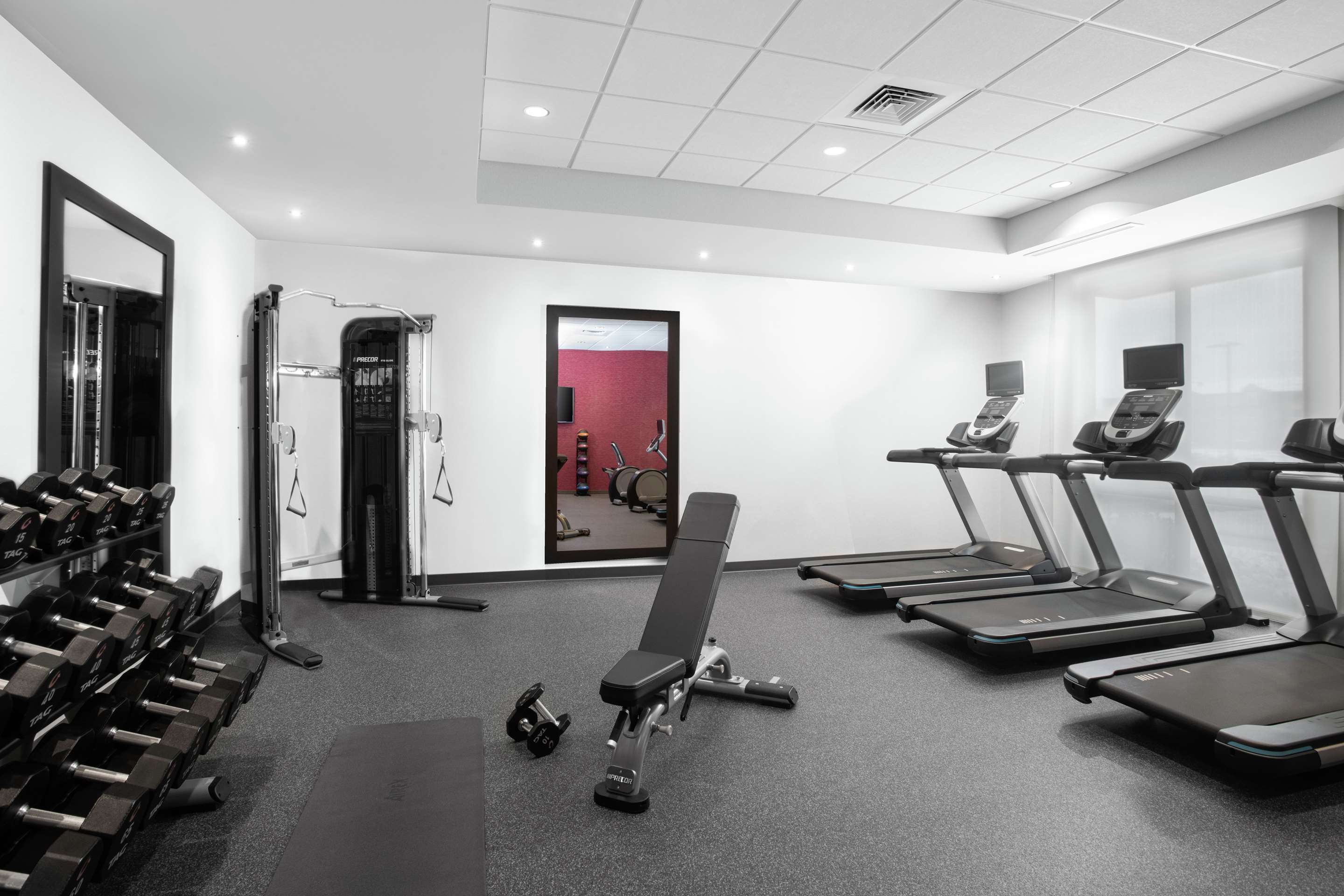 Health club fitness center gym
