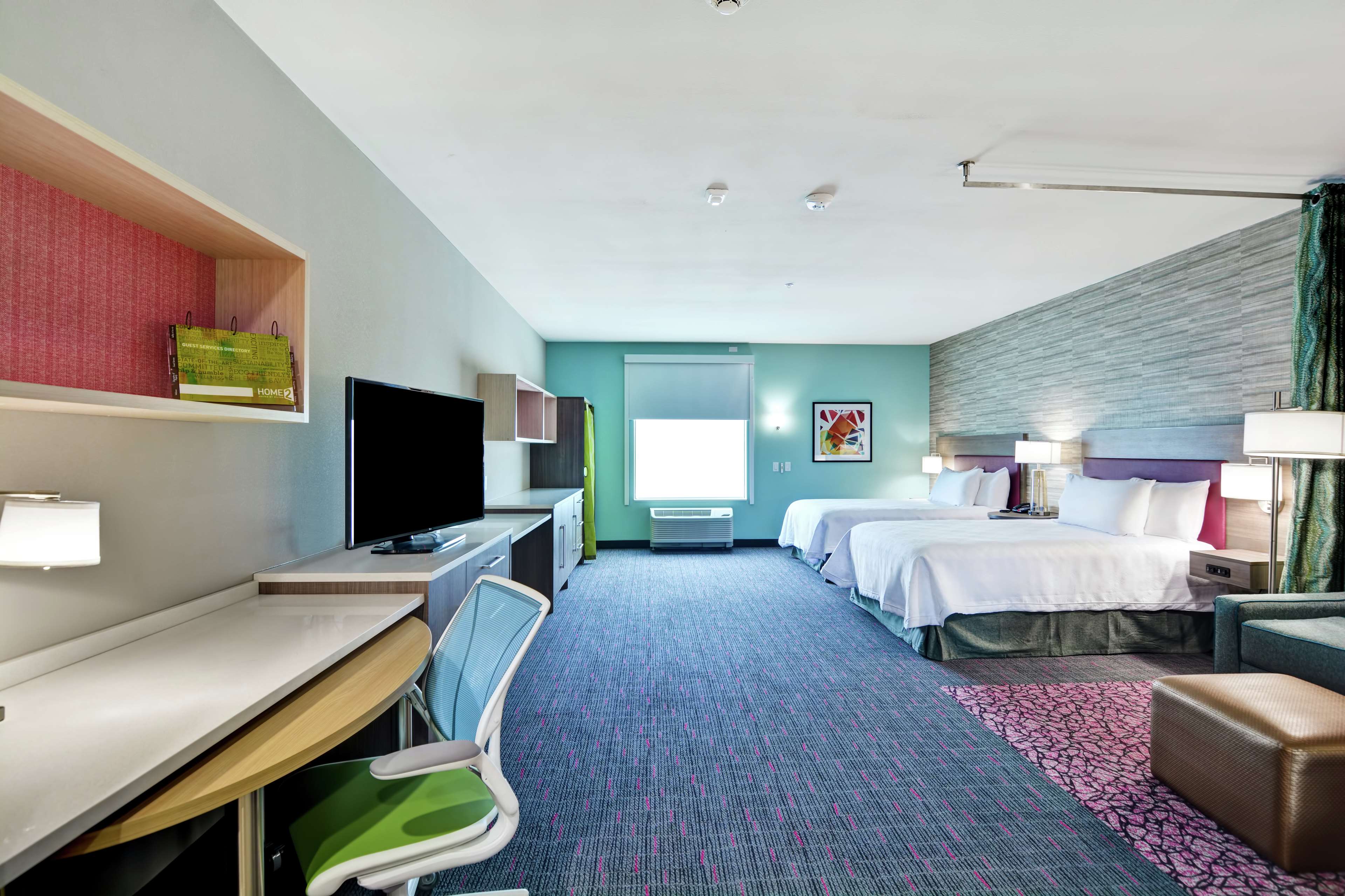Home2 Suites by Hilton Pecos, TX Room Type - 2QN ACC RI SHWR STUDIO NSM