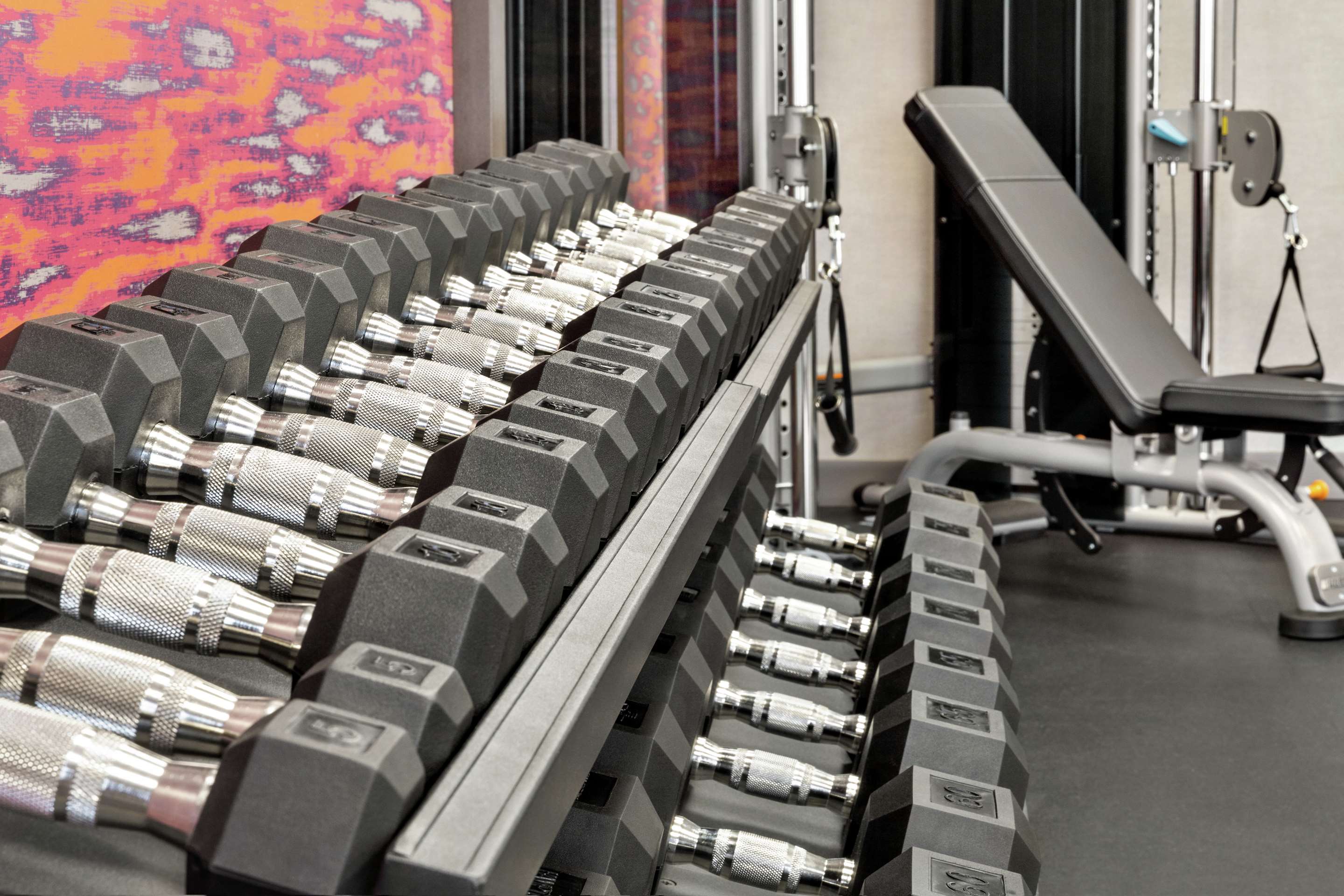 Health club fitness center gym | Hampton Inn West Valley Salt Lake City