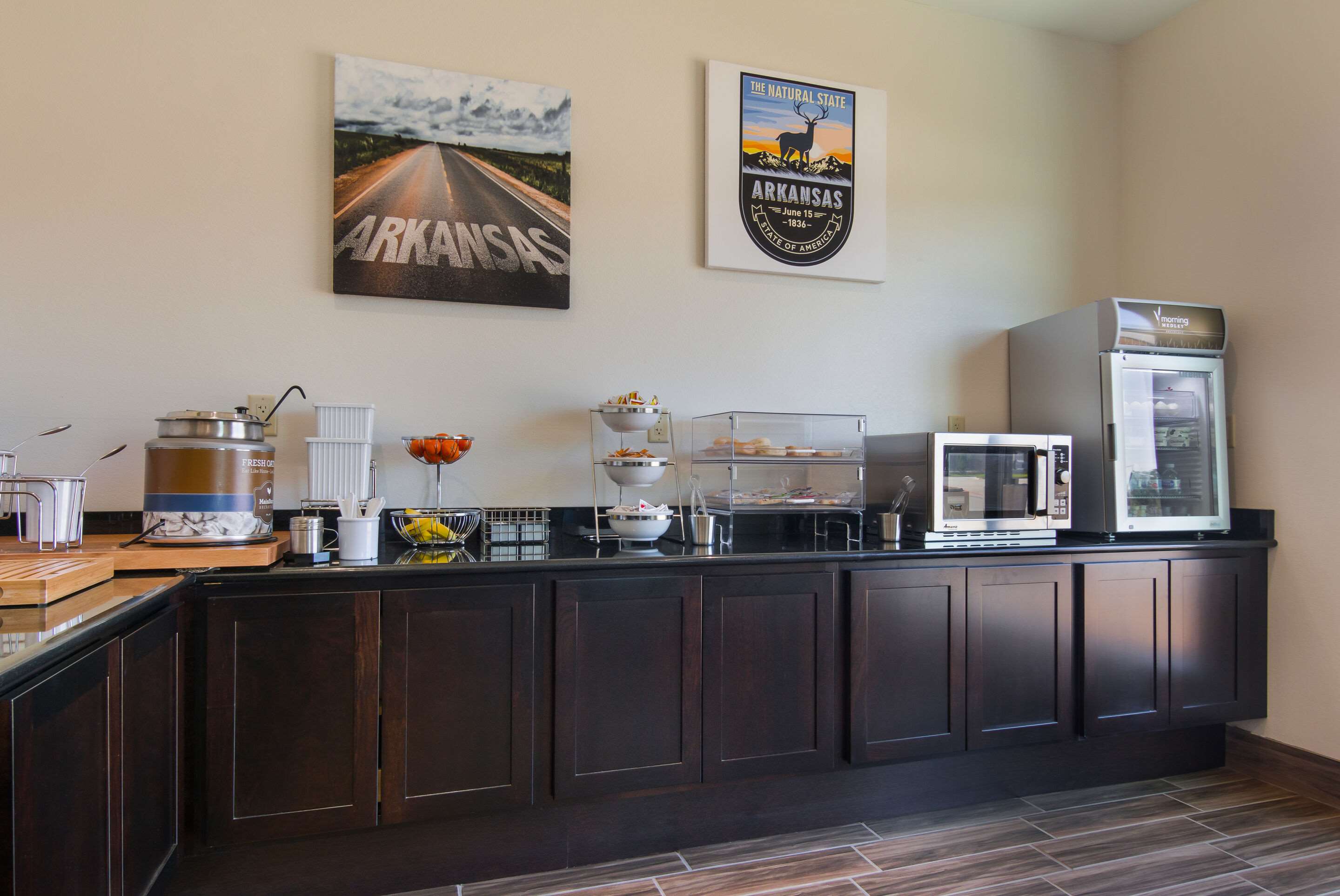 Breakfast area