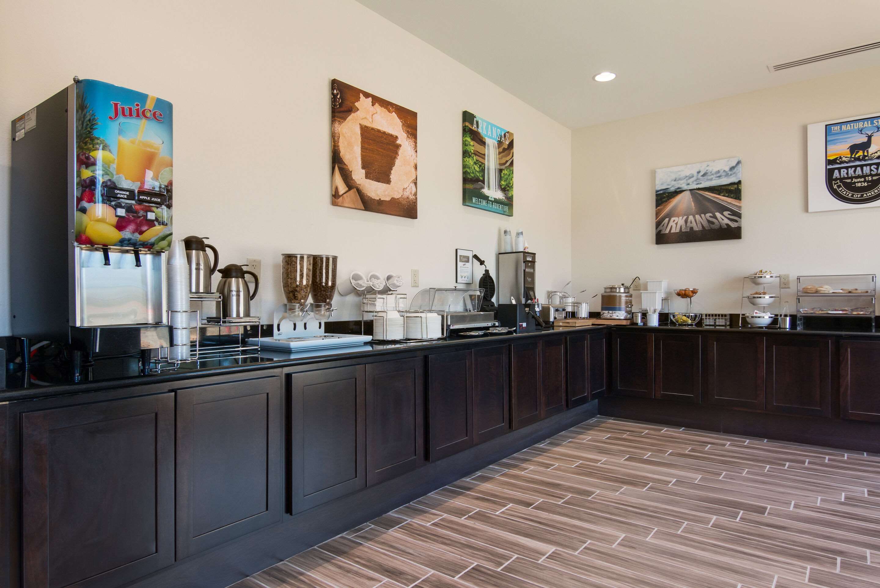 Breakfast area