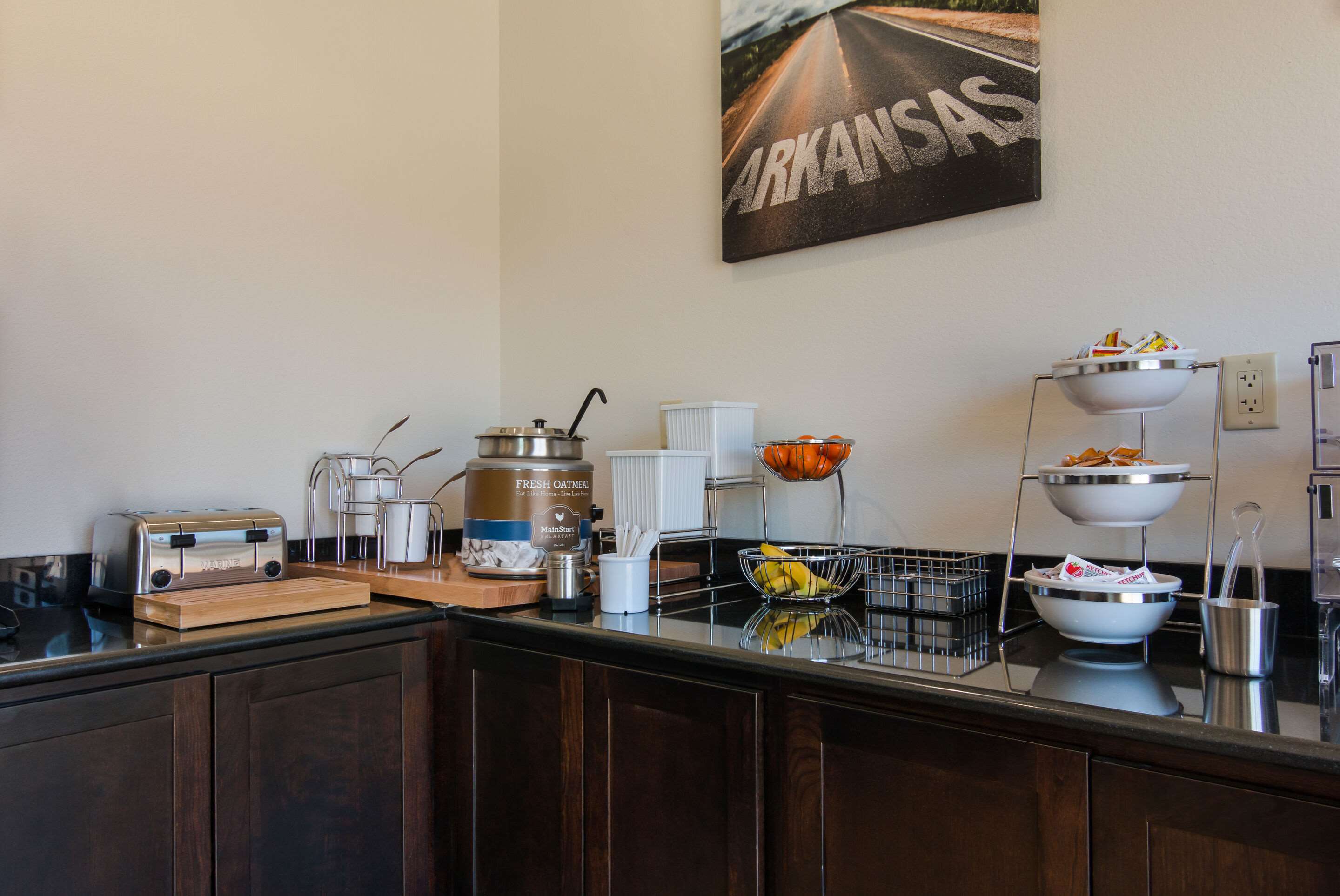 Breakfast area