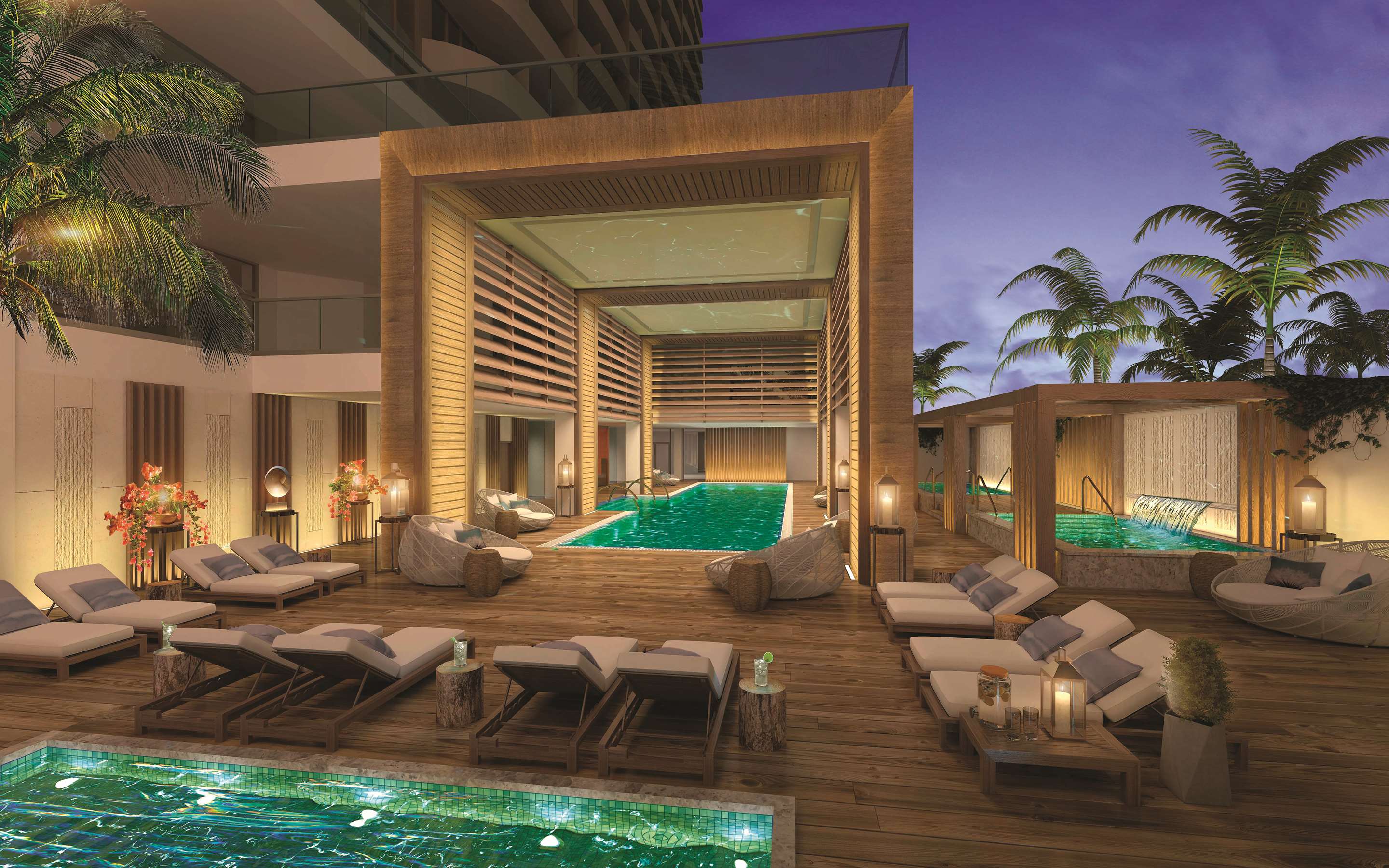 Hotel Spa Pools | Amrit Ocean Resort and Residences - Singer Island