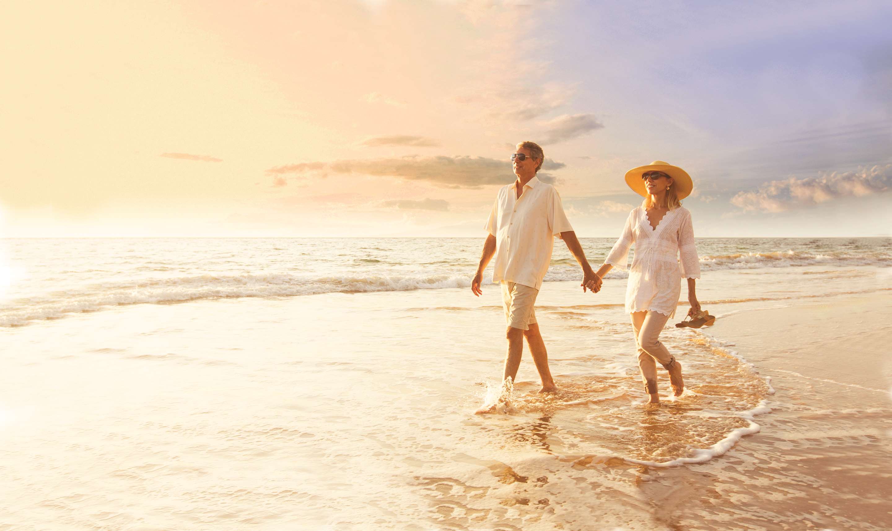 Couple Walking Beach | Amrit Ocean Resort and Residences - Singer Island
