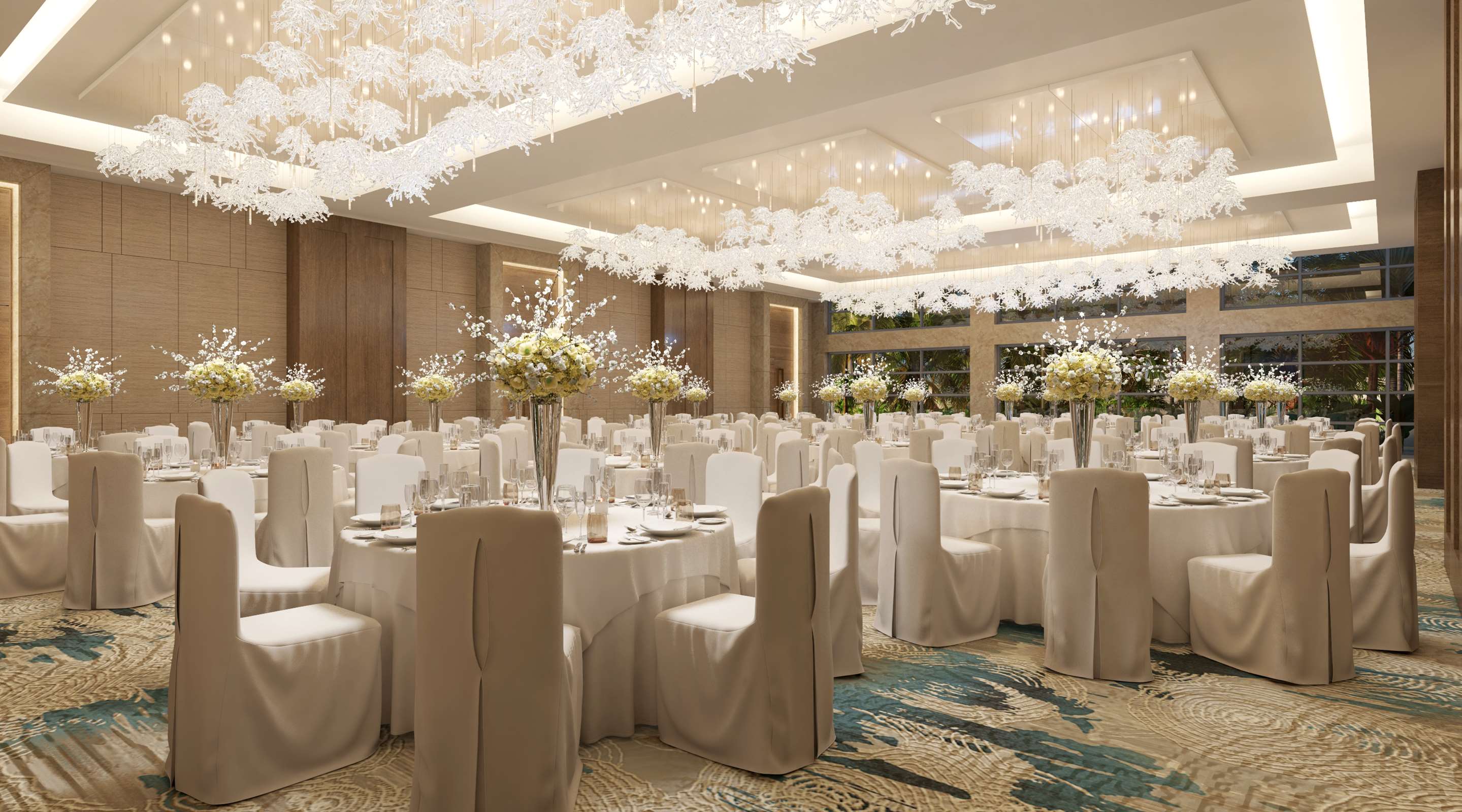 Amrit Ballroom View | Amrit Ocean Resort and Residences - Singer Island