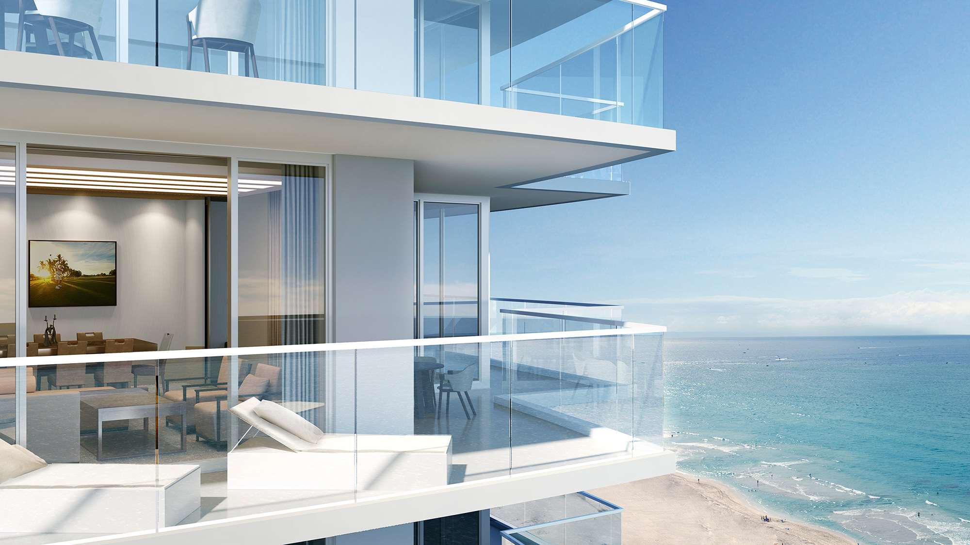 Terrace Day Time | Amrit Ocean Resort and Residences - Singer Island