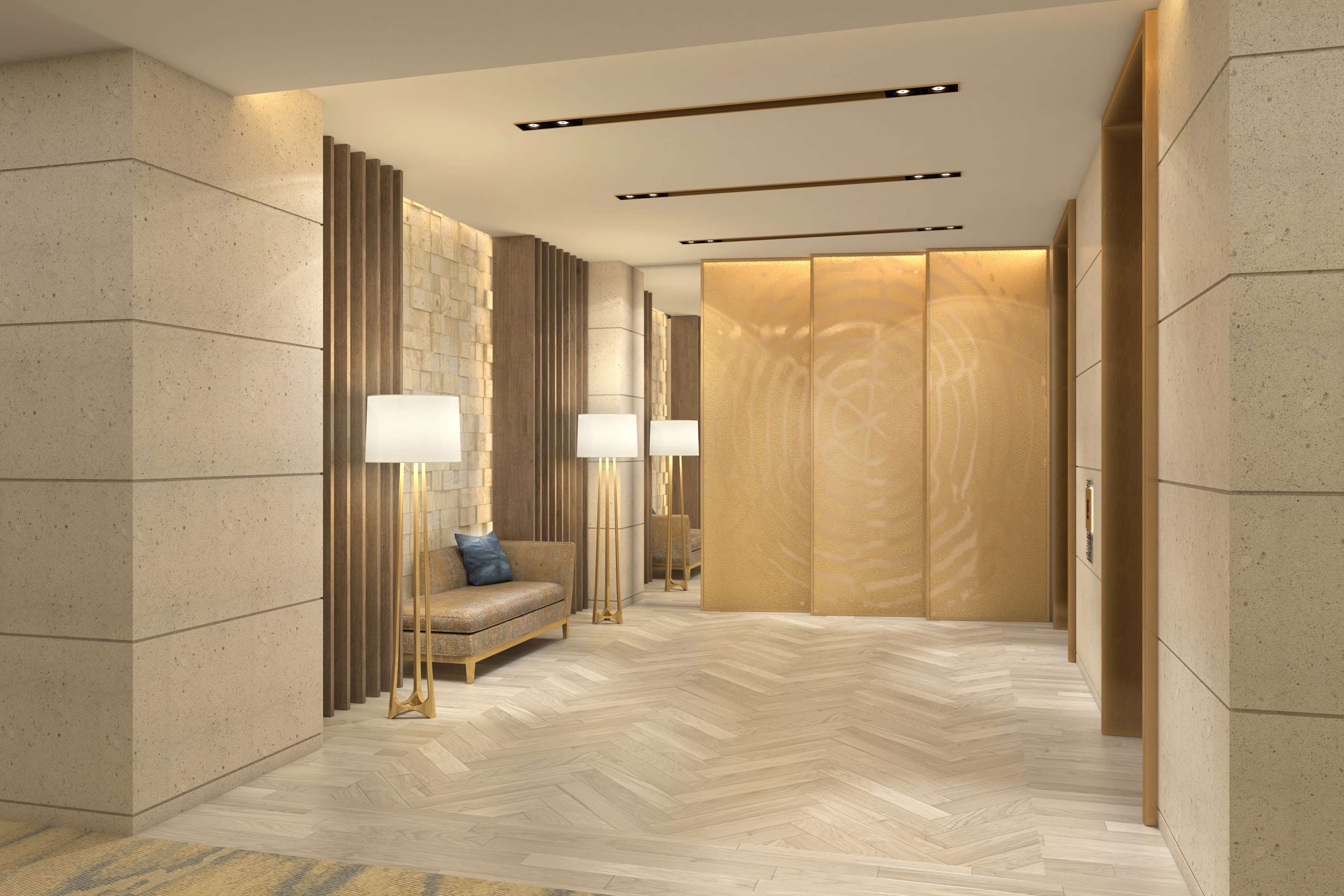 Resort Lobby Elevator | Amrit Ocean Resort and Residences - Singer Island
