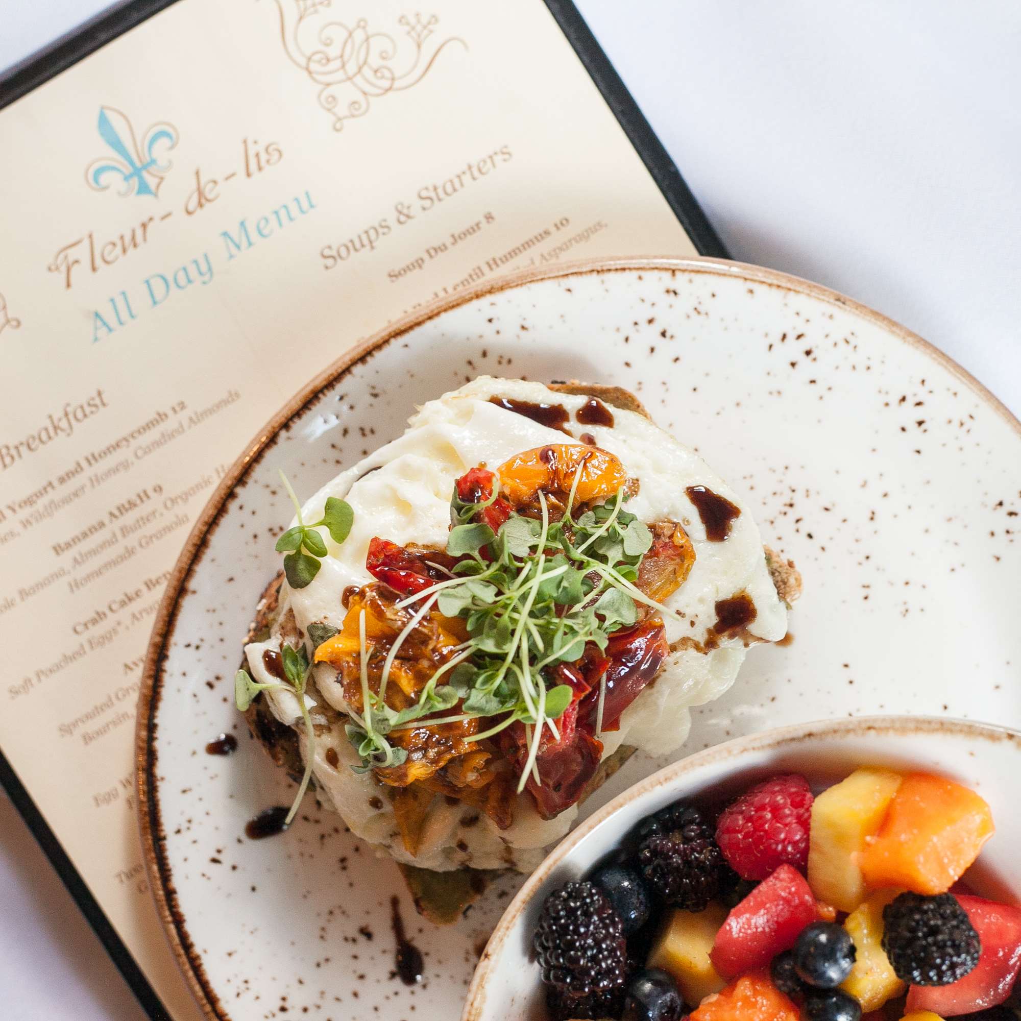 Fleur de Lis Food and Menu | Chateau Elan