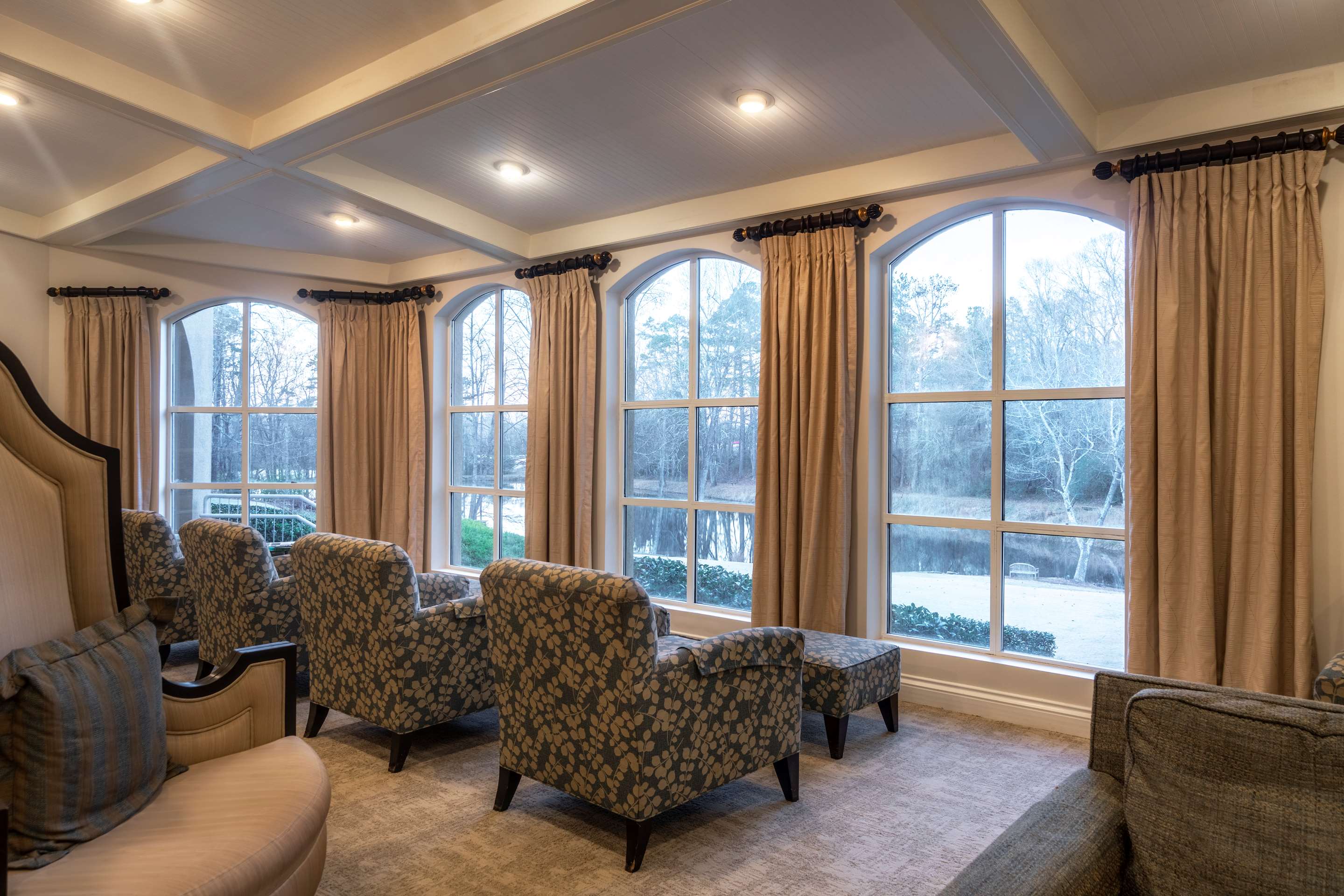 Spa Waiting Room | Chateau Elan