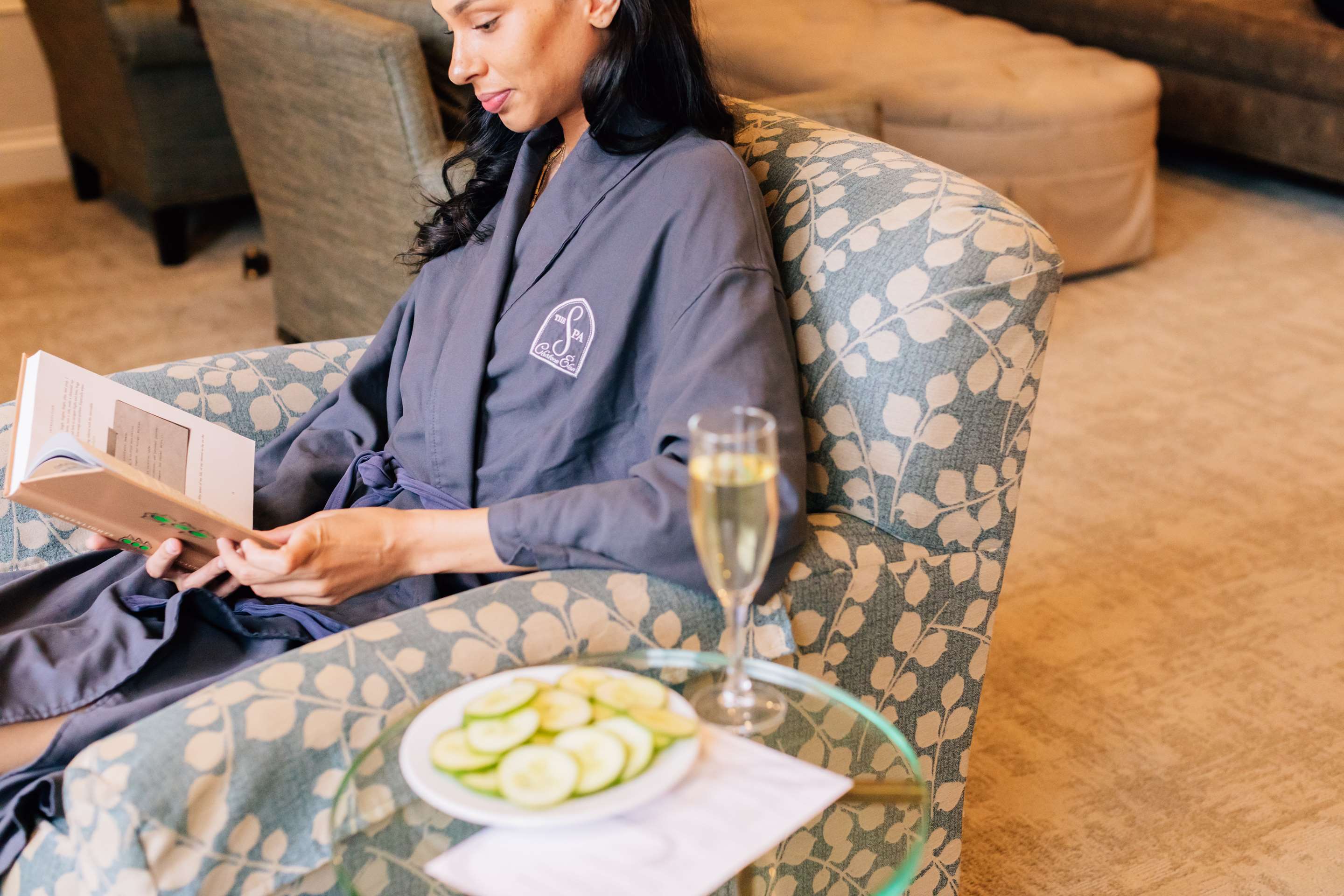 Spa Waiting Room | Chateau Elan