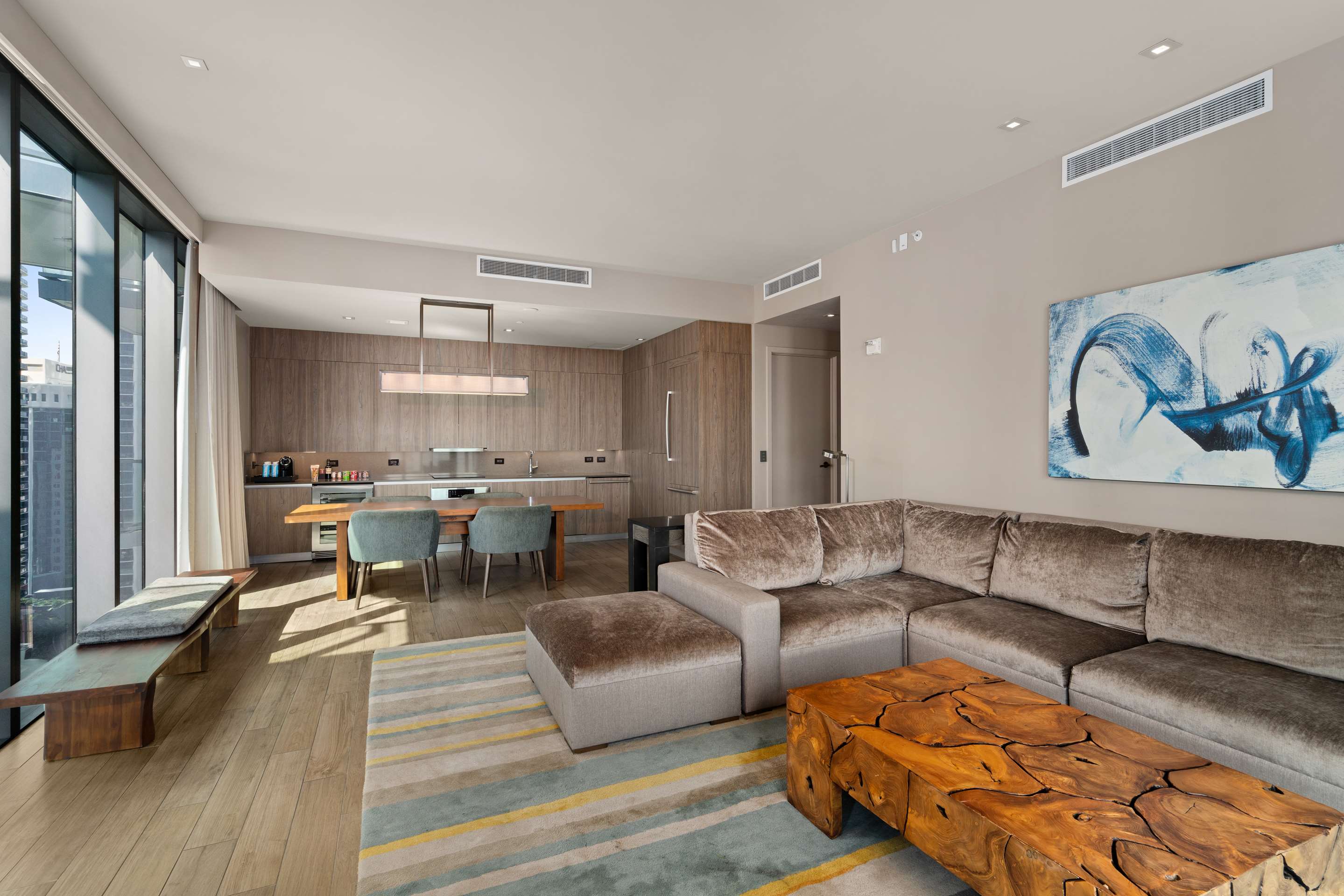 EAST Miami Three Bedroom Residence Living Room