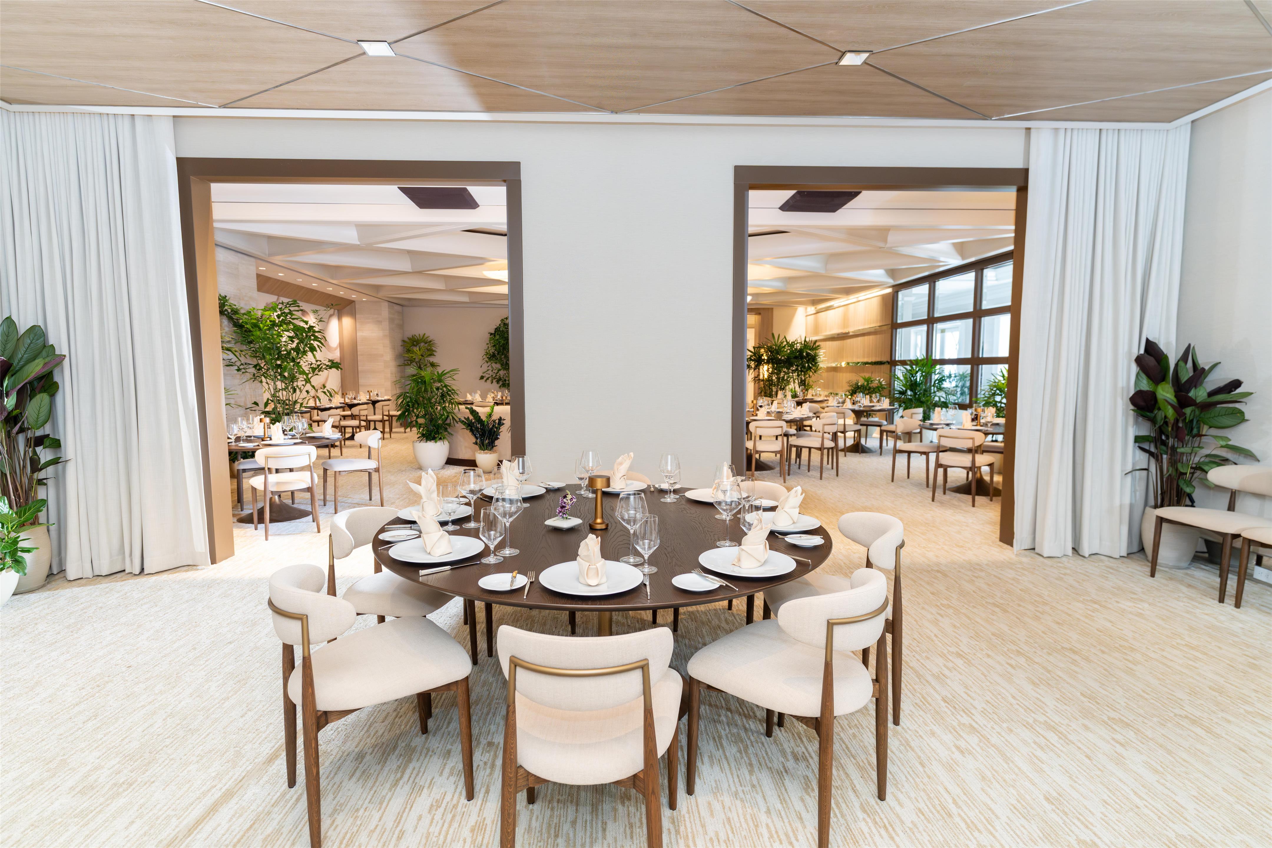 Angle Private Dining Area