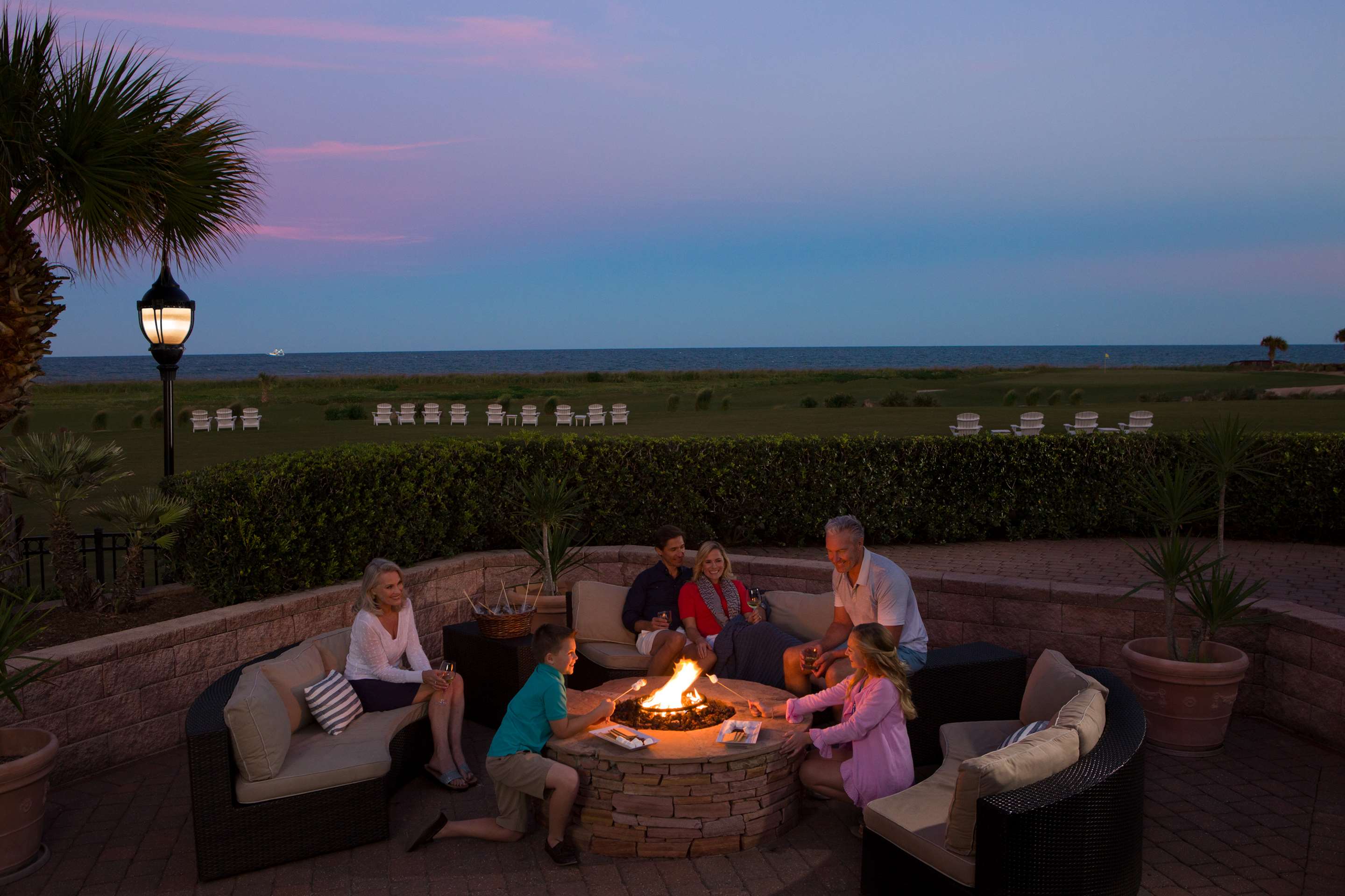 Fire Pit Family | Hammock Beach Golf Resort & Spa