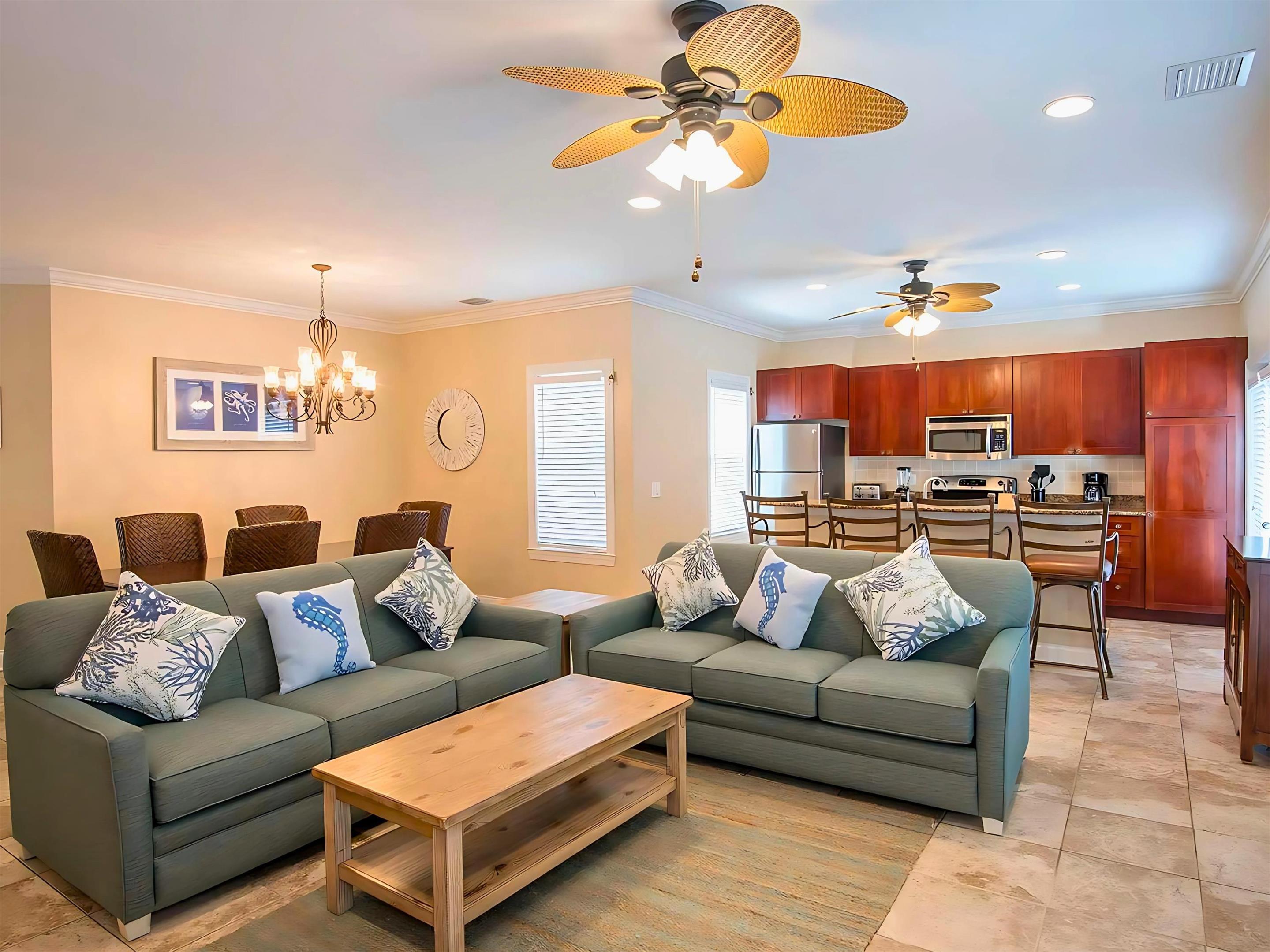 BedroomHomeWithPool LivingRoom | Hawks Cay Resort