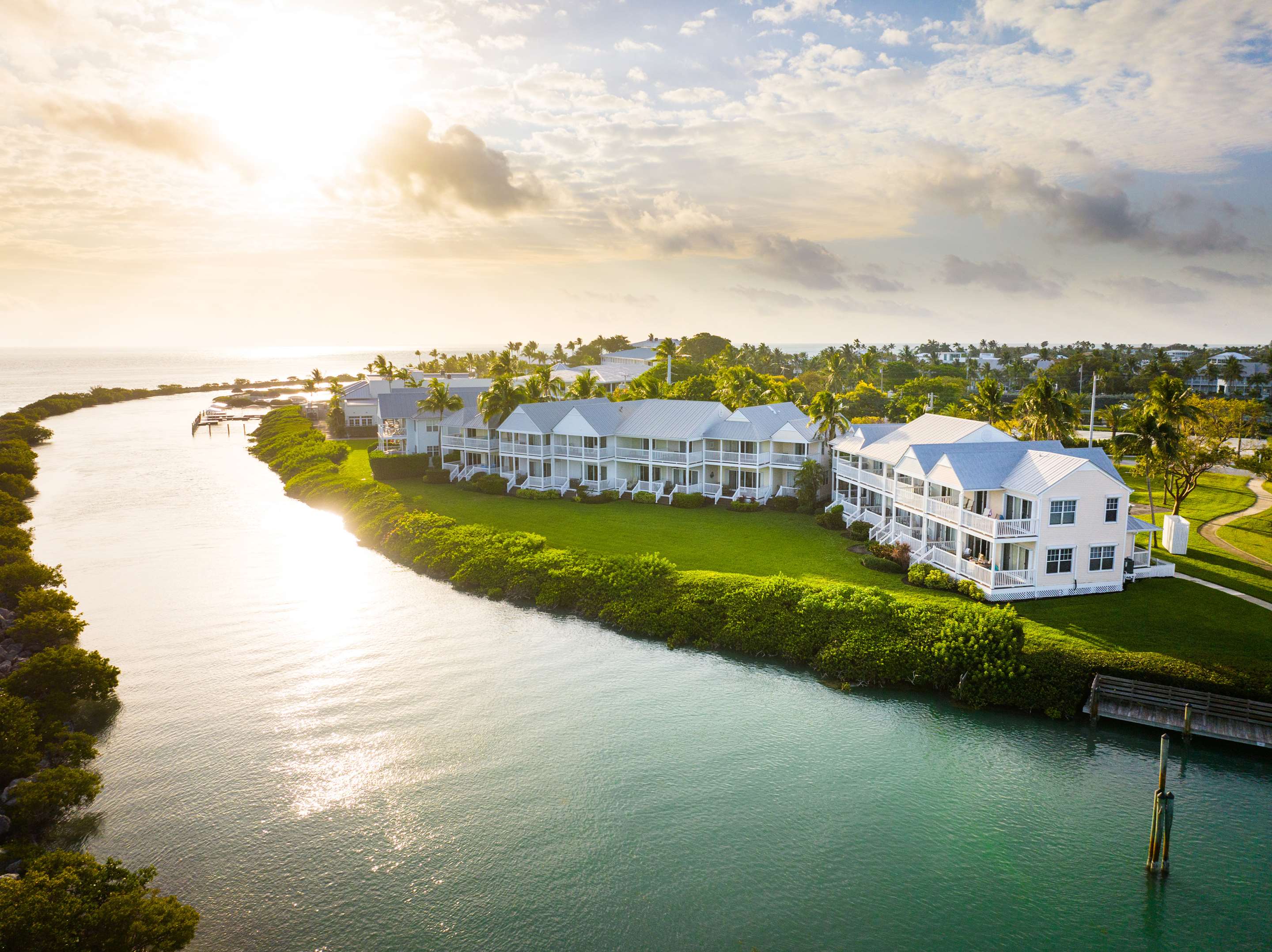 Hawks Cay Resort Villas Aerial | Hawks Cay Resort