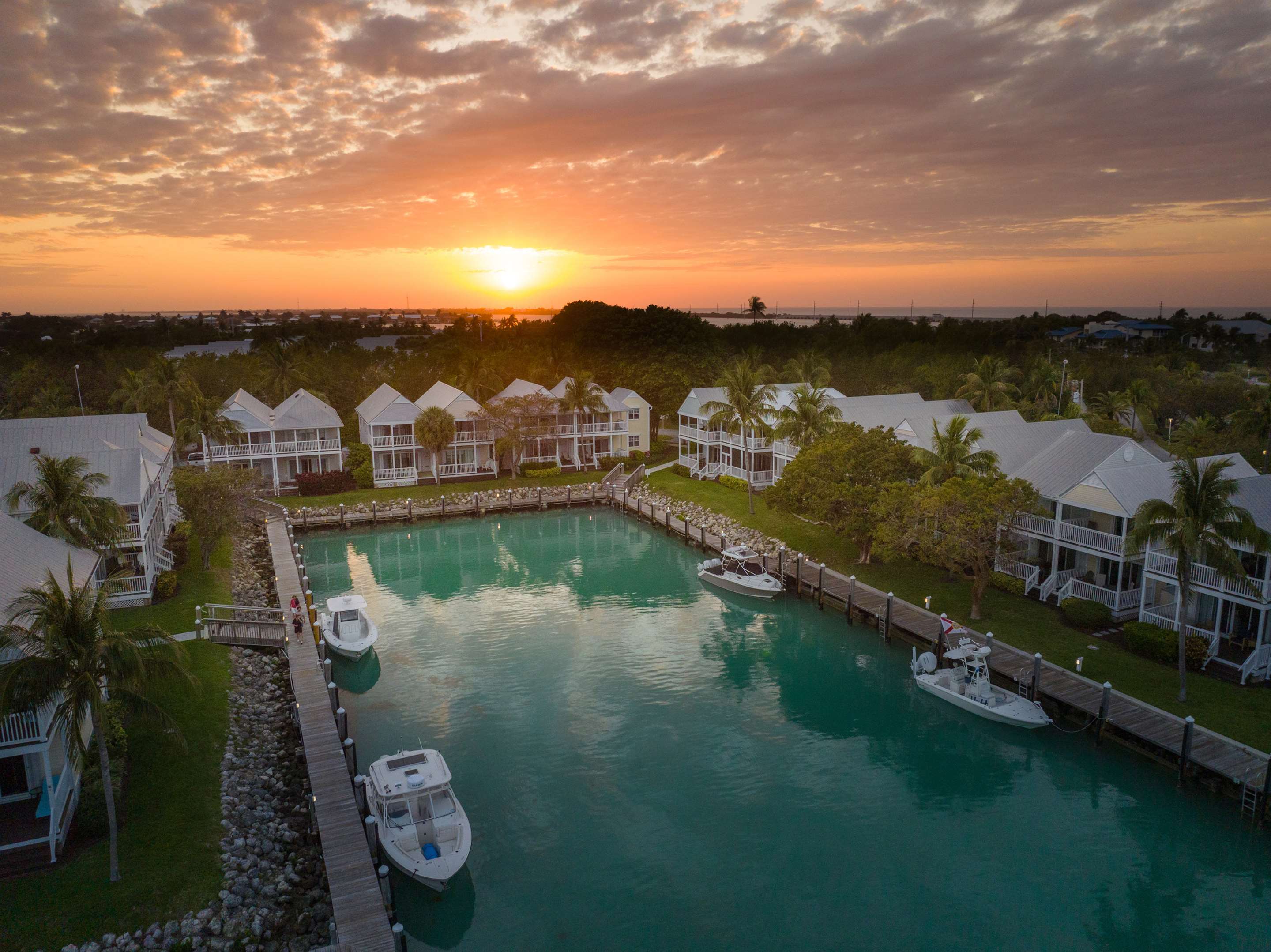 Hawks Cay Villas Aerial | Hawks Cay Resort