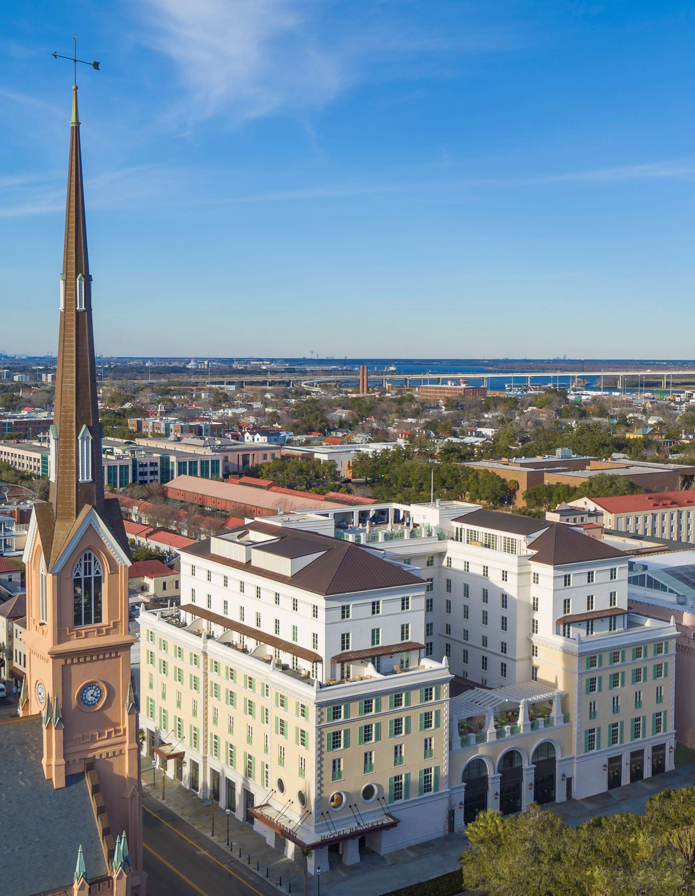 Hotel Bennett Exterior Aerial | Hotel Bennett