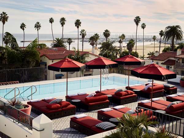Pool - Hotel Californian West Beach Santa Barbara
