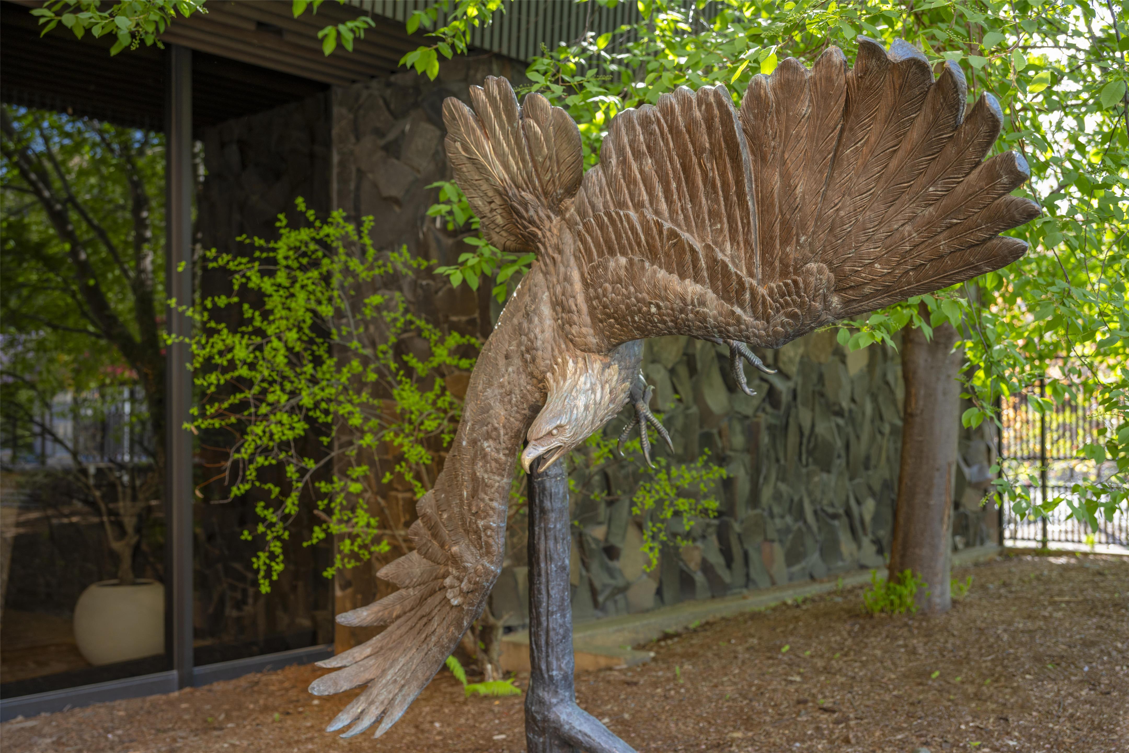 MVC Hotel Captain Cook Eagle Sculpture Photo Michelle Chaplow | Hotel Captain Cook