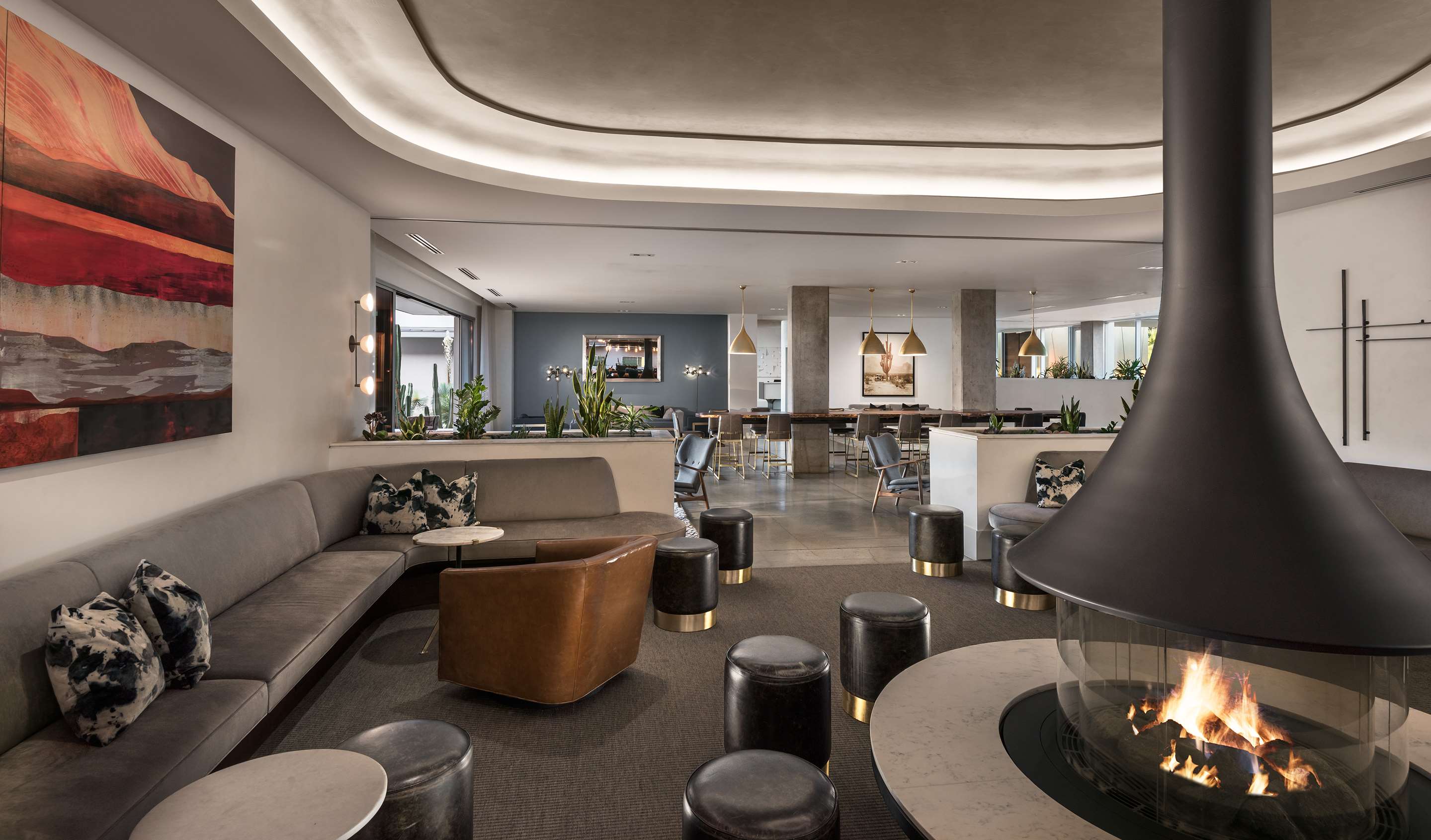 Hearth Living Room | Mountain Shadows Resort Scottsdale