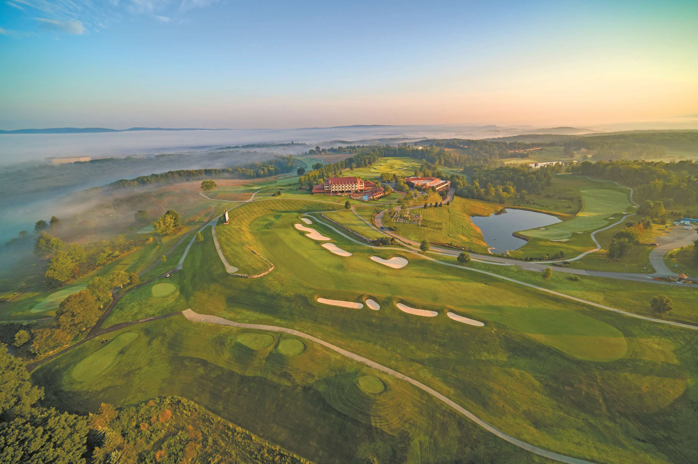 Falling Rock Aerial | Nemacolin