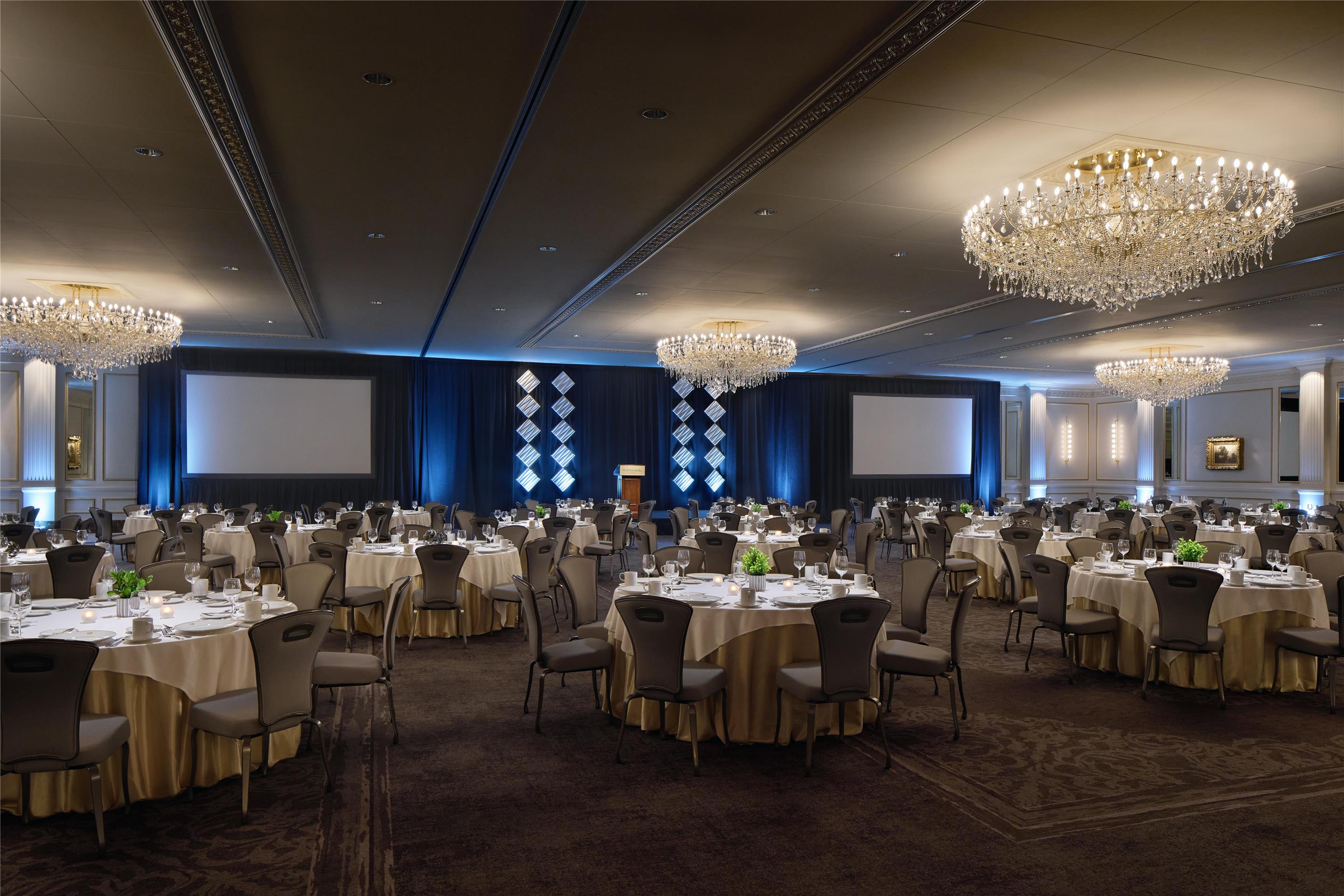 Pfister Grand Ballroom Gala Angle Light | The Pfister Hotel