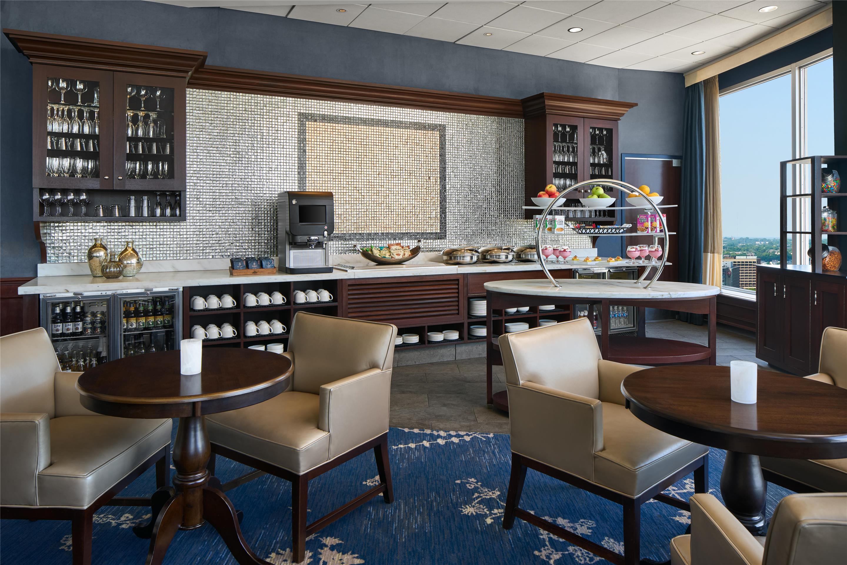 Pfister Club Lounge Buffet | The Pfister Hotel