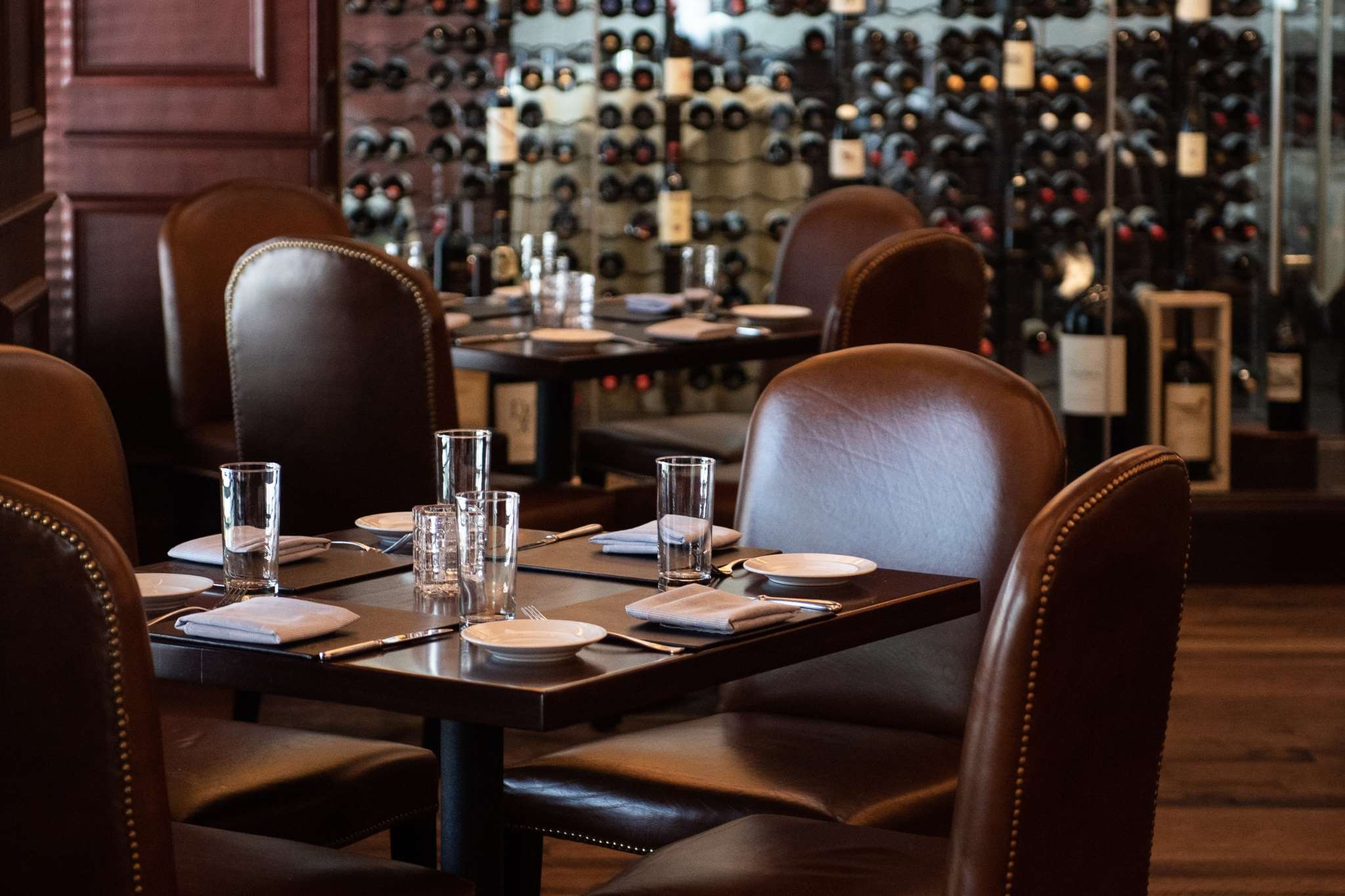 Mason Street Grill table setting | The Pfister Hotel