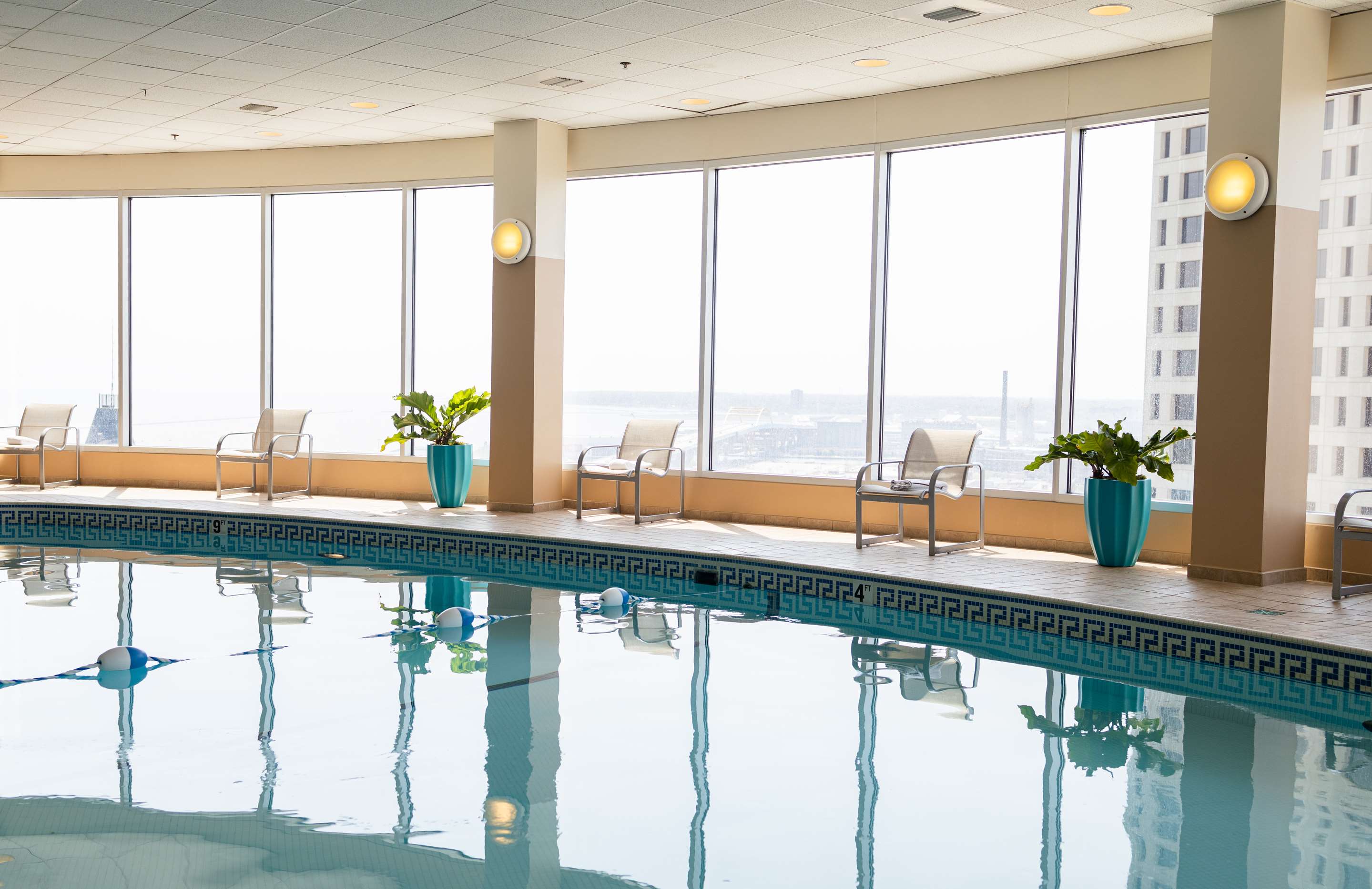 23rd Floor Pool | The Pfister Hotel