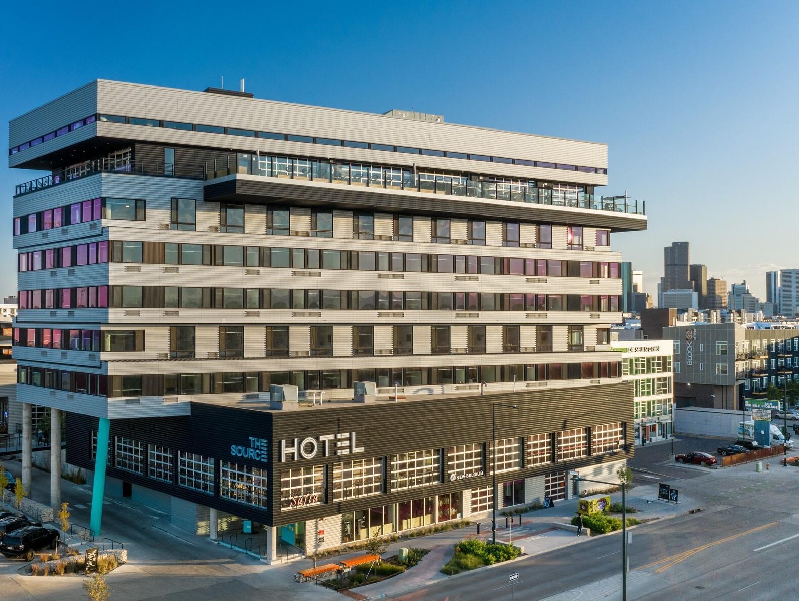 Outside of building | The Source Hotel