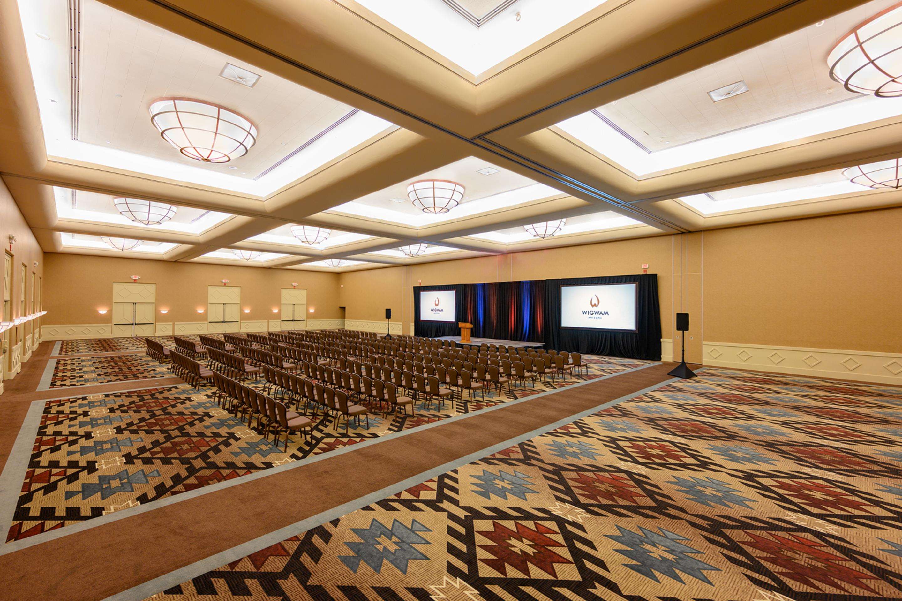Ballroom Set Meeting | The Wigwam