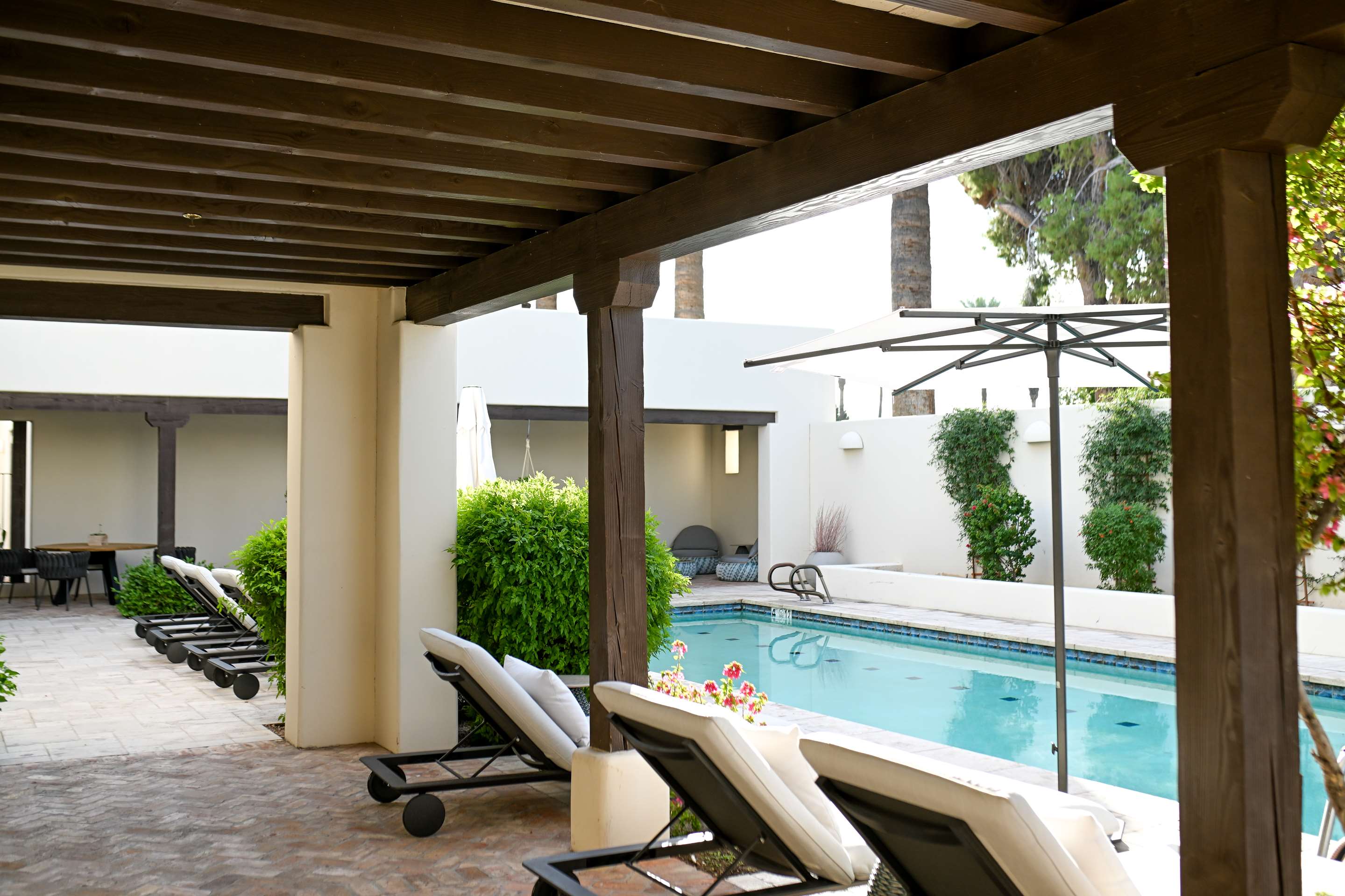 LeMonds Aveda Salon Spa Pool | The Wigwam