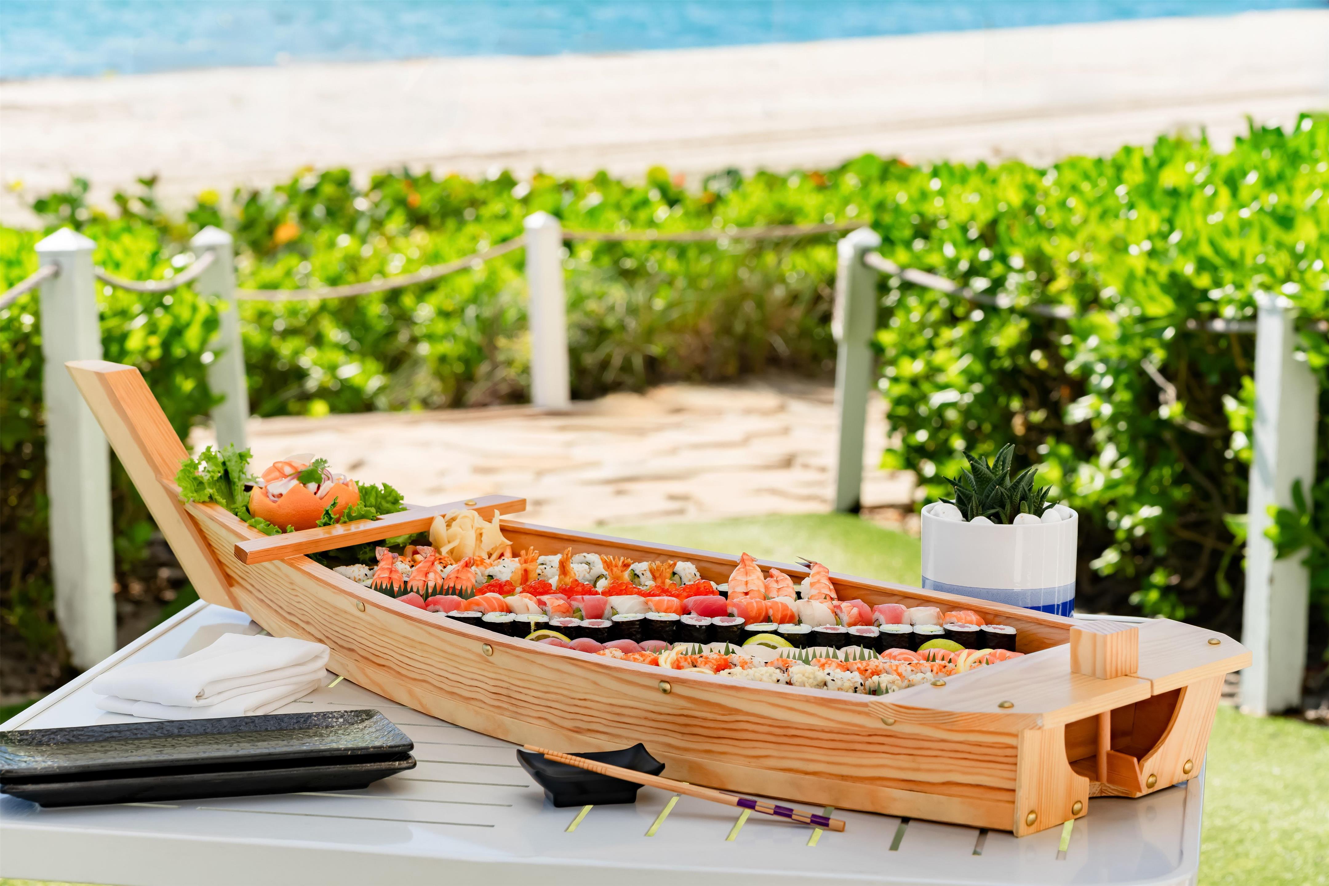 TIBR Sushi Boat Architecture Shoot | Trump International Beach Resort