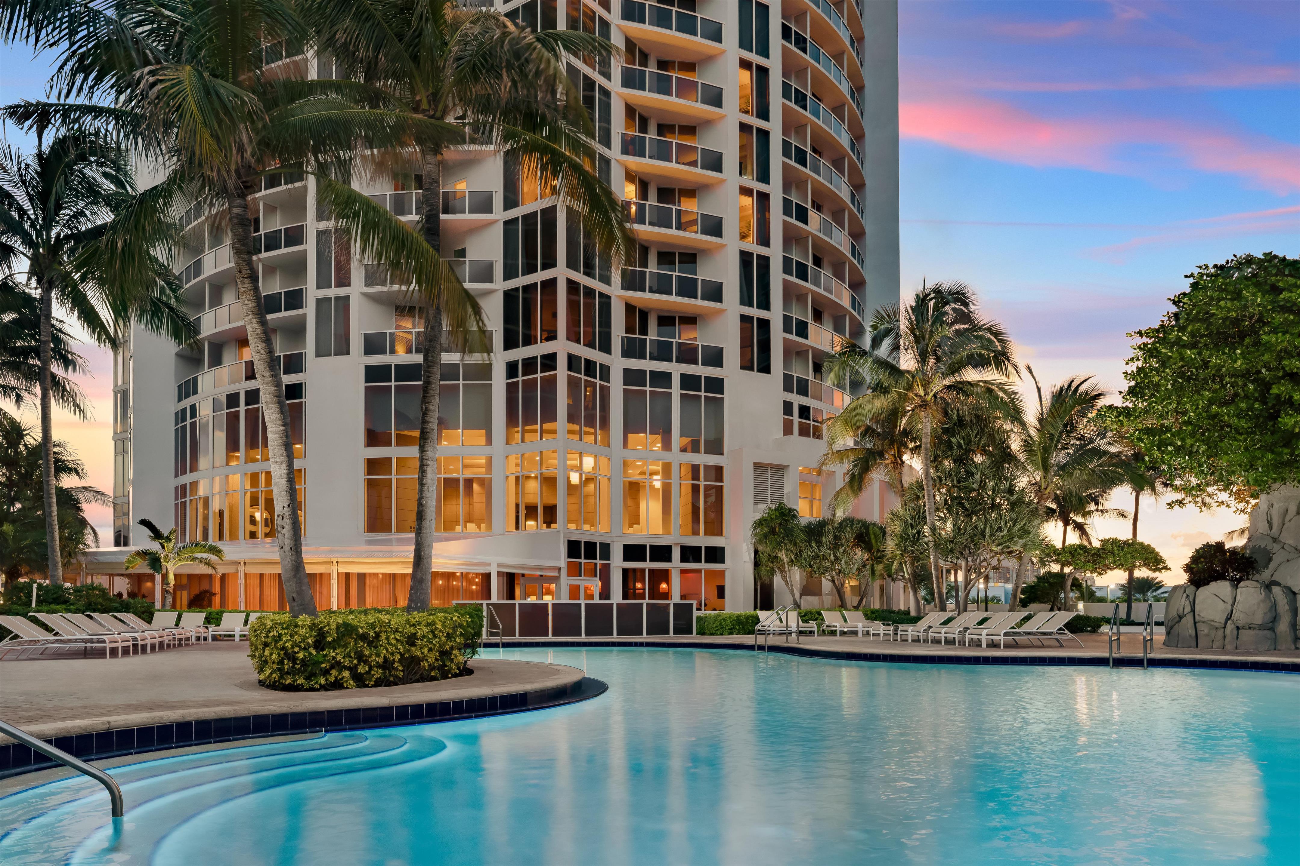TIBR Kids Pool Dusk Architecture Shoot | Trump International Beach Resort