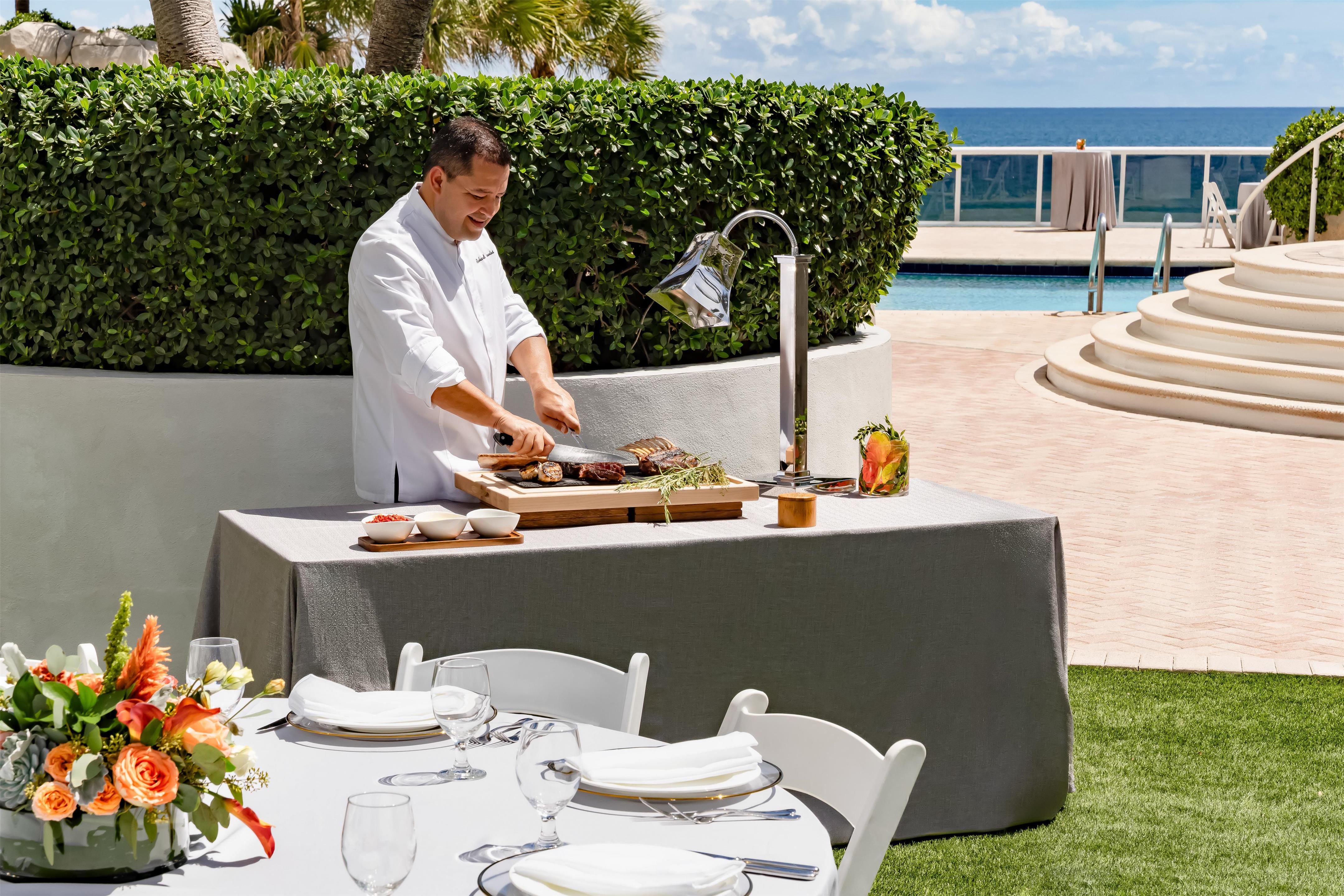 TIBR Lower Lawn Chef Architecture Shoot | Trump International Beach Resort