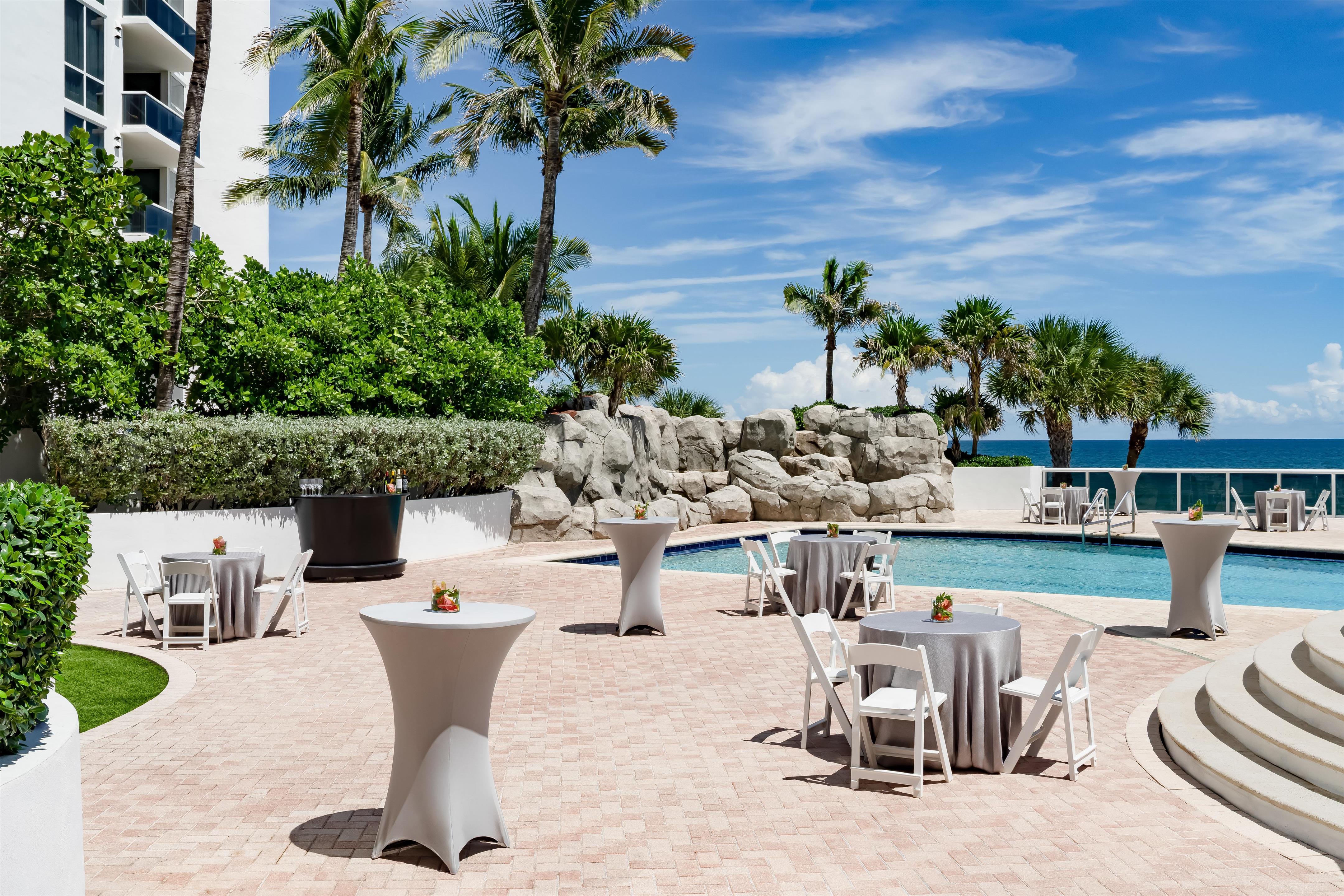 TIBR Lower Pool Reception Architecture Shoot | Trump International Beach Resort