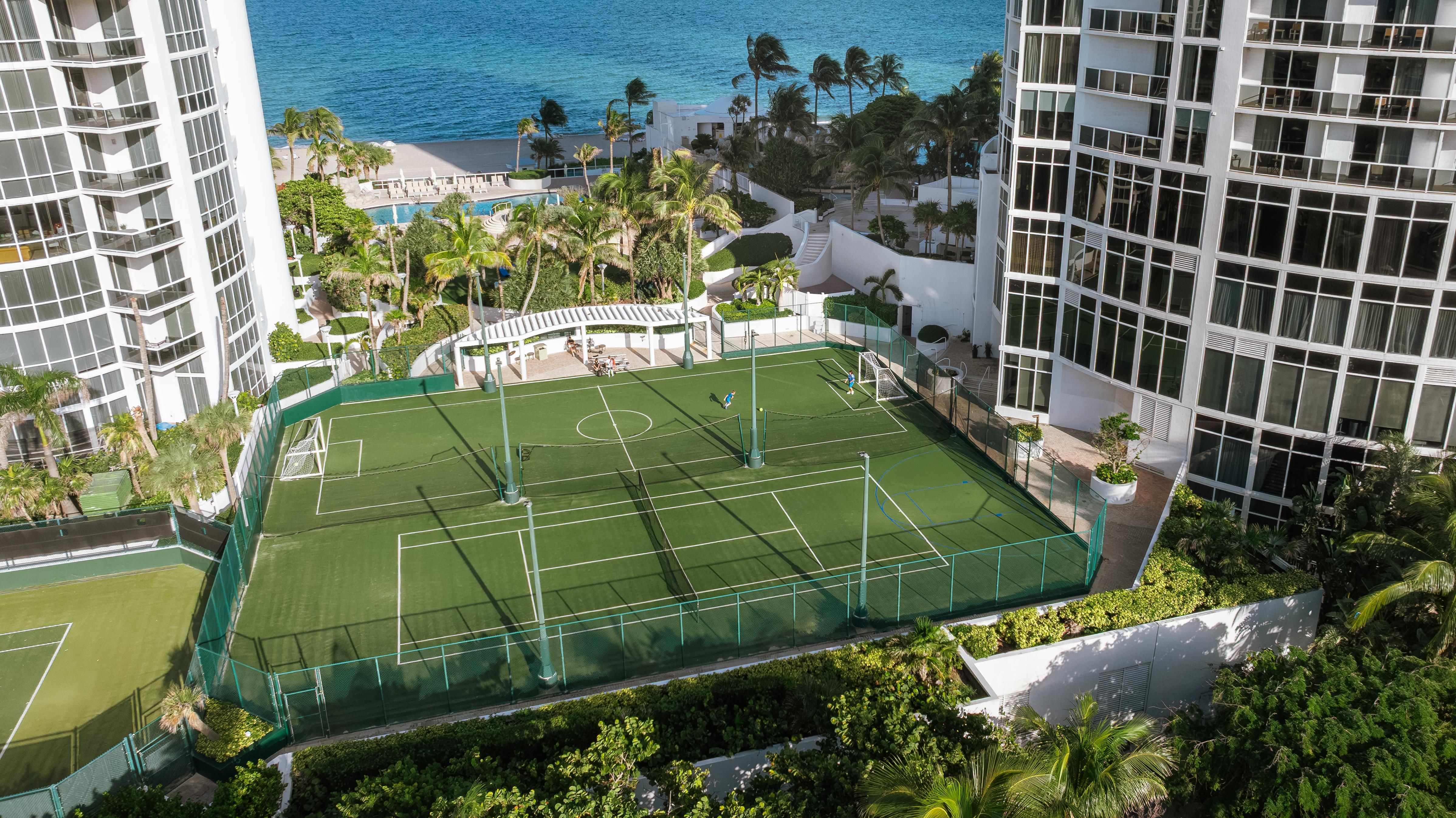 TIBR Aerials Tennis Architecture Shoot | Trump International Beach Resort
