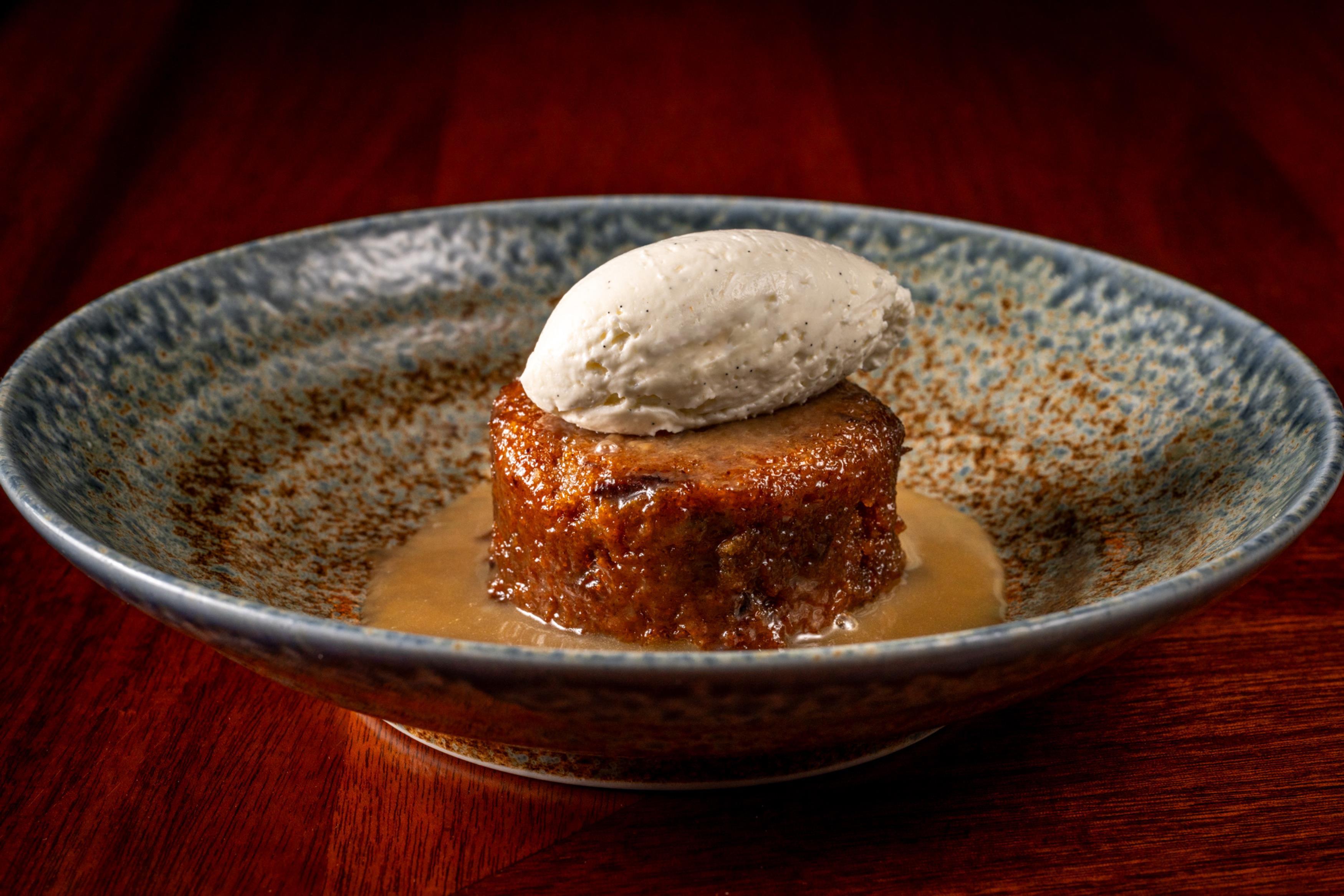 WEQ Thoreaus Stick Toffee Pudding Wayne Chinnock | Wequassett Resort and Golf Club