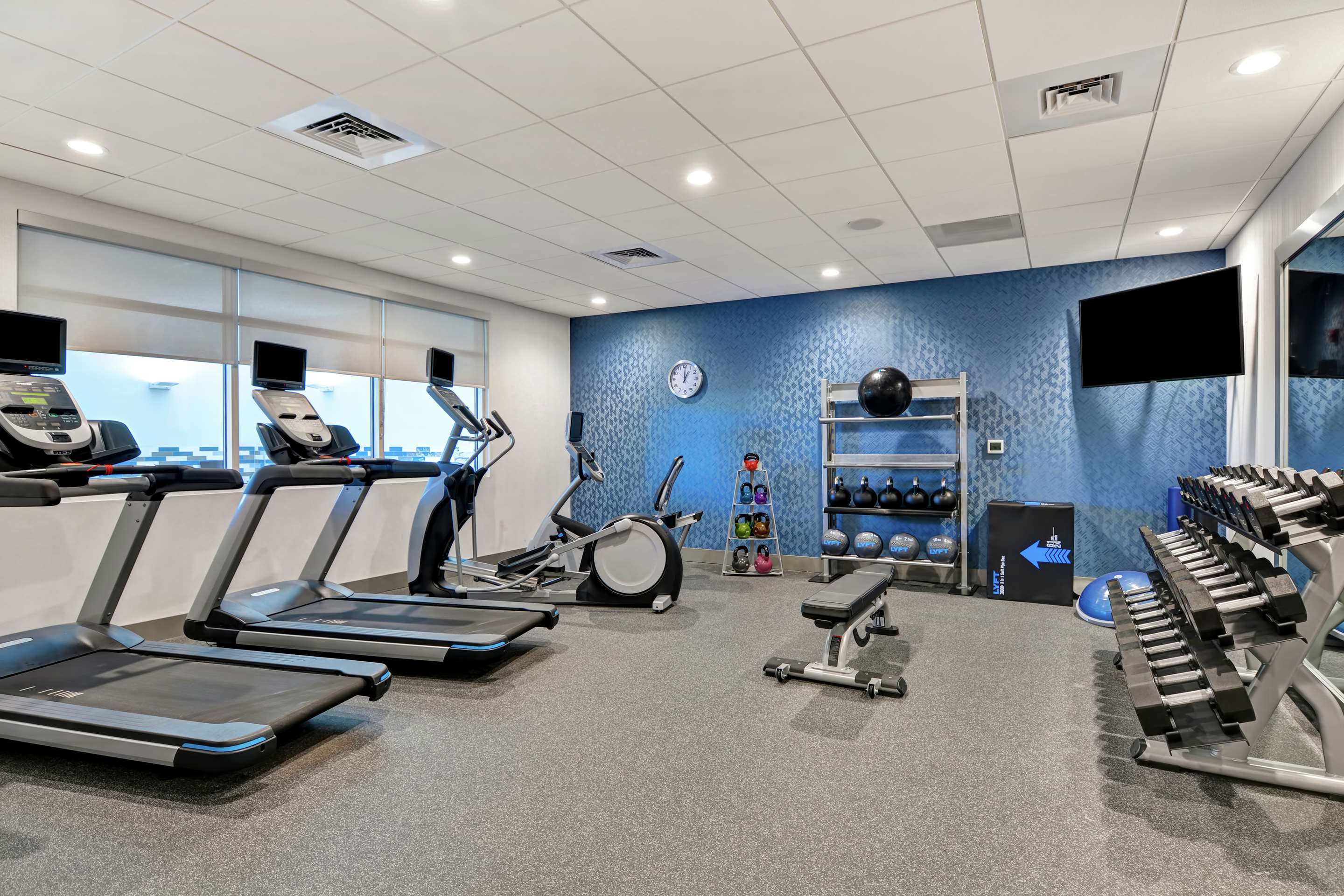 Health club fitness center gym