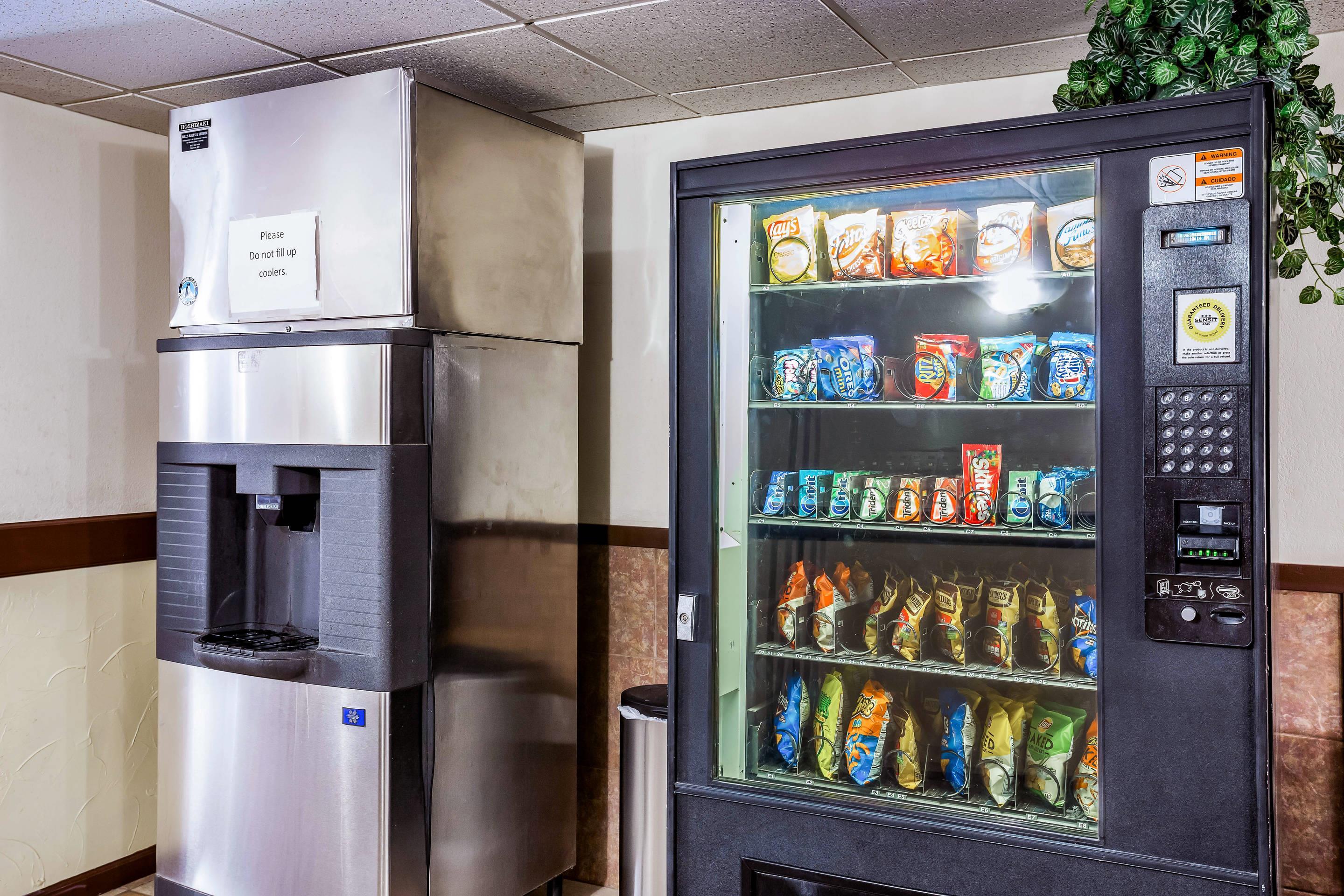 Hotel vending area