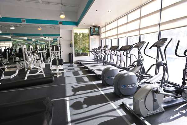 Fitness/ Exercise Room - Crystal Beach Suites Miami Beach