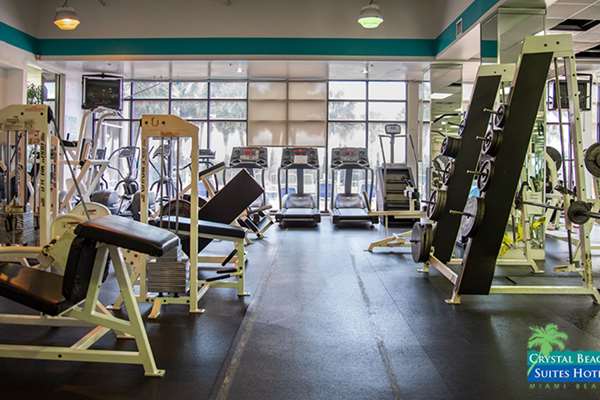 Fitness/ Exercise Room - Crystal Beach Suites Miami Beach